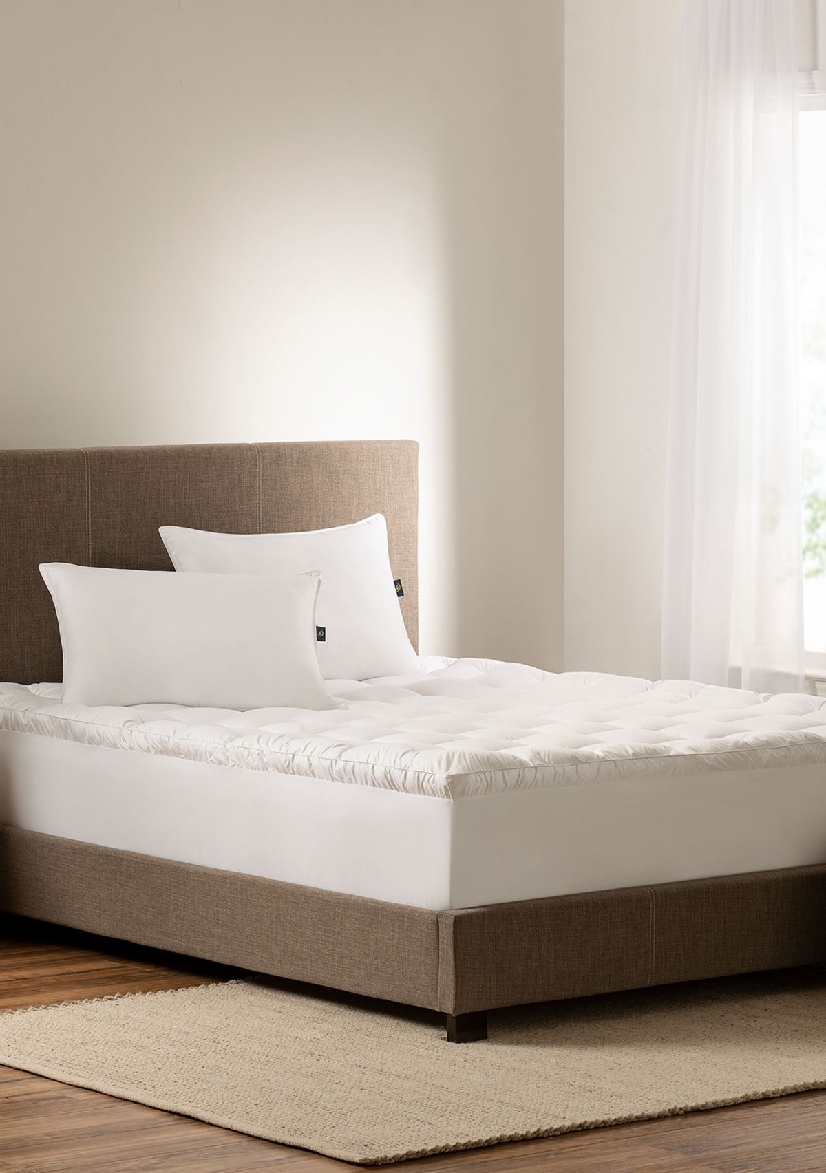 Down Illusion Pillowtop Mattress Topper