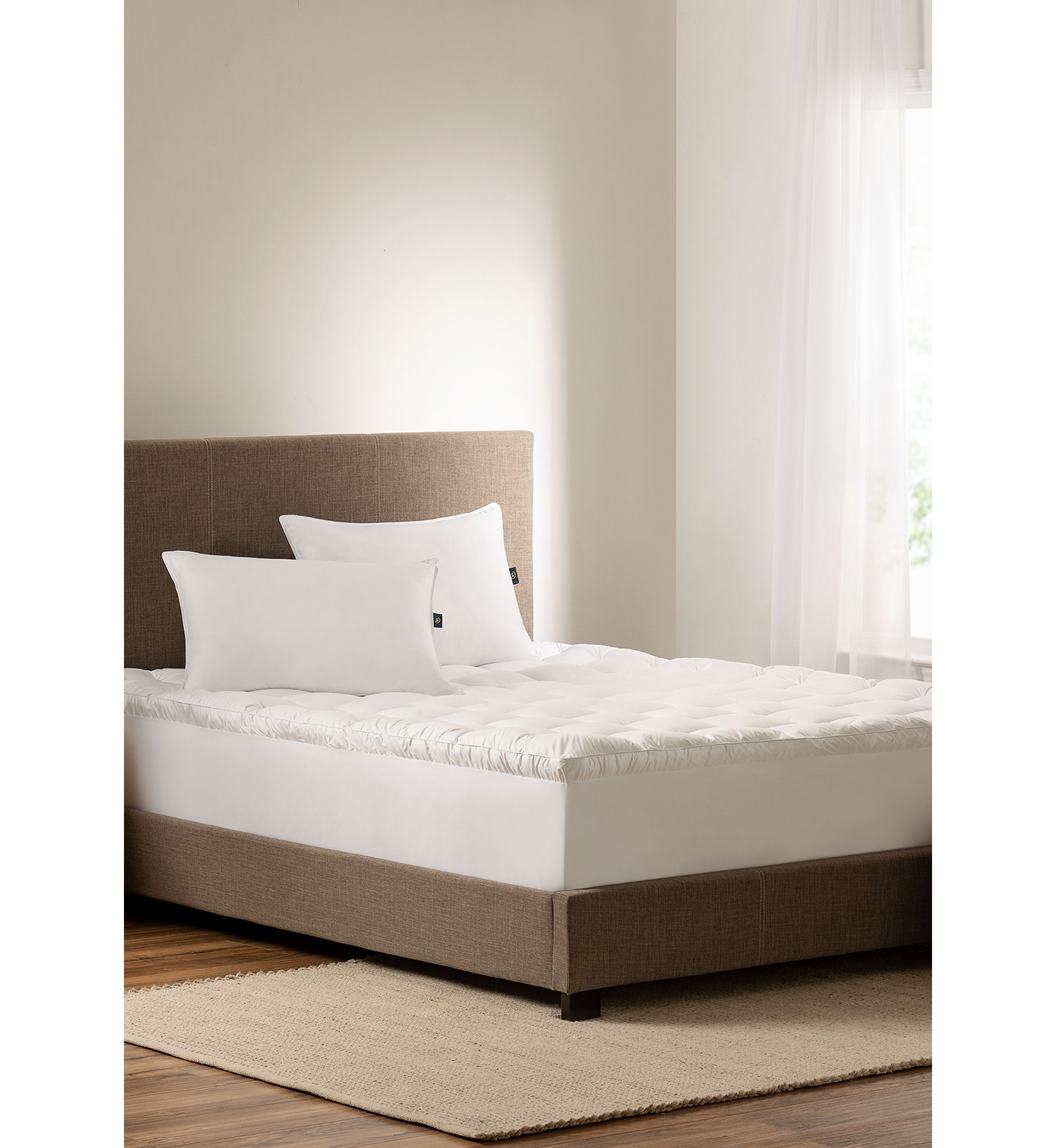 Down Illusion Pillowtop Mattress Topper