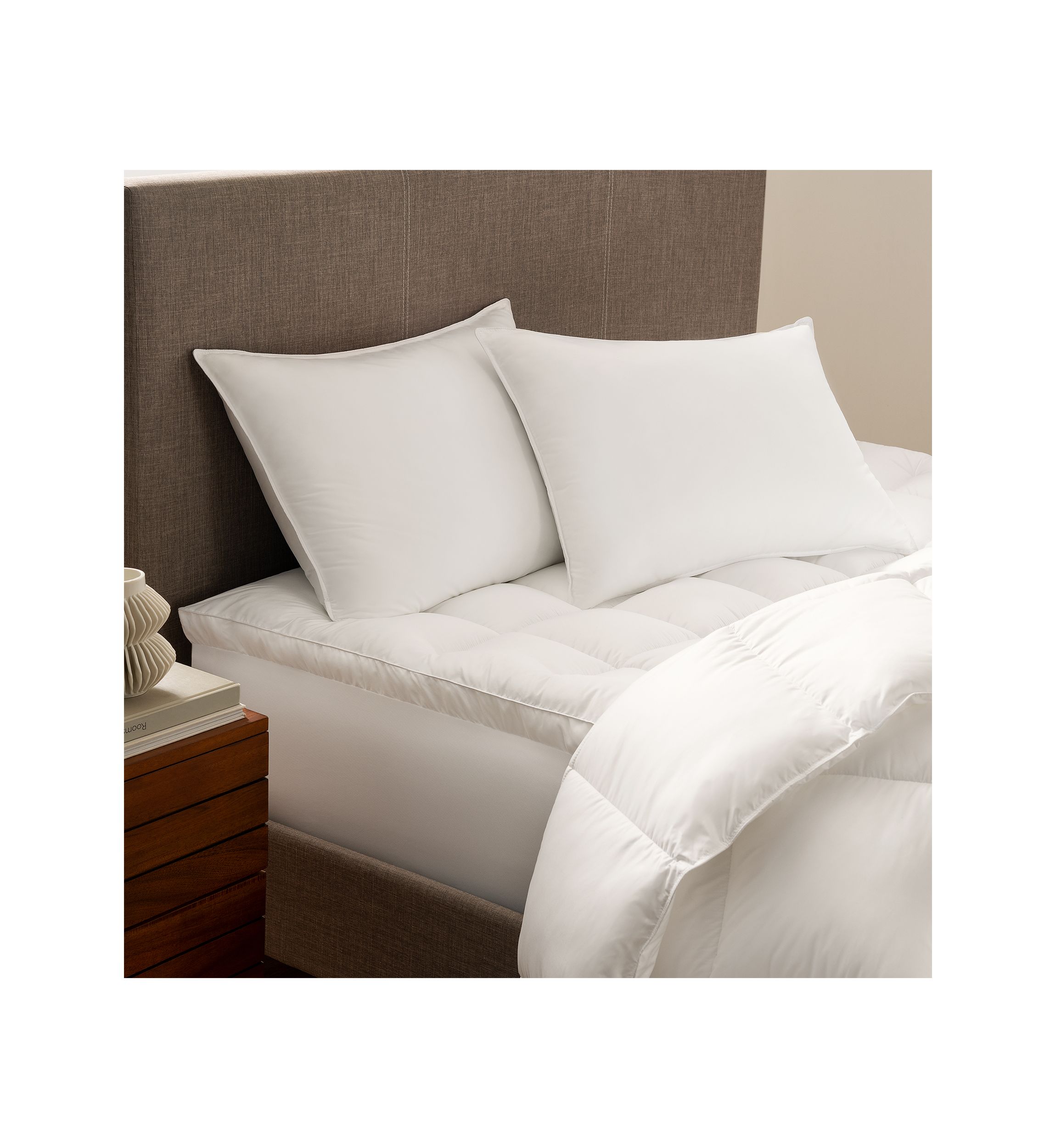 Down Illusion Pillowtop Mattress Topper