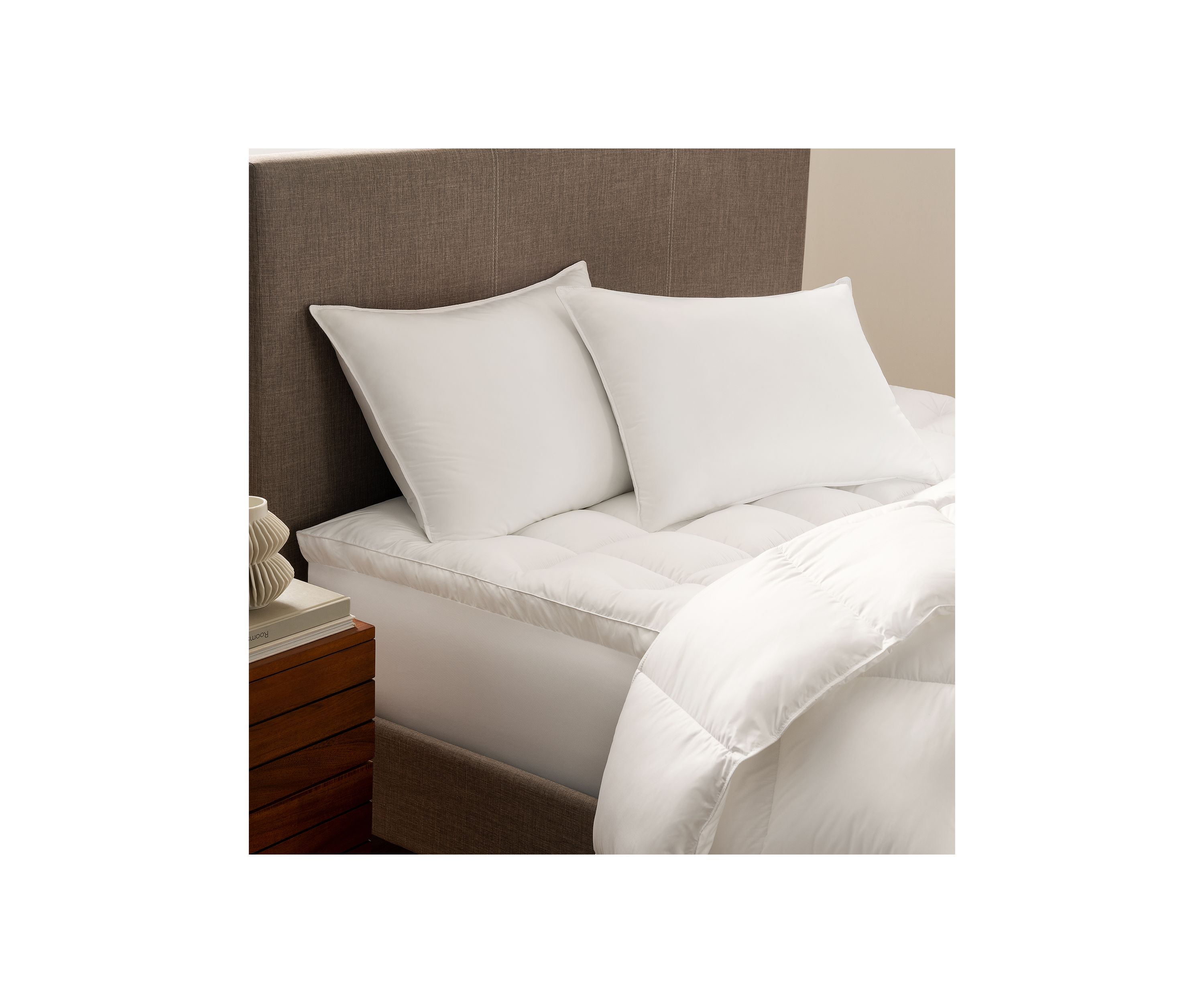Down Illusion Pillowtop Mattress Topper