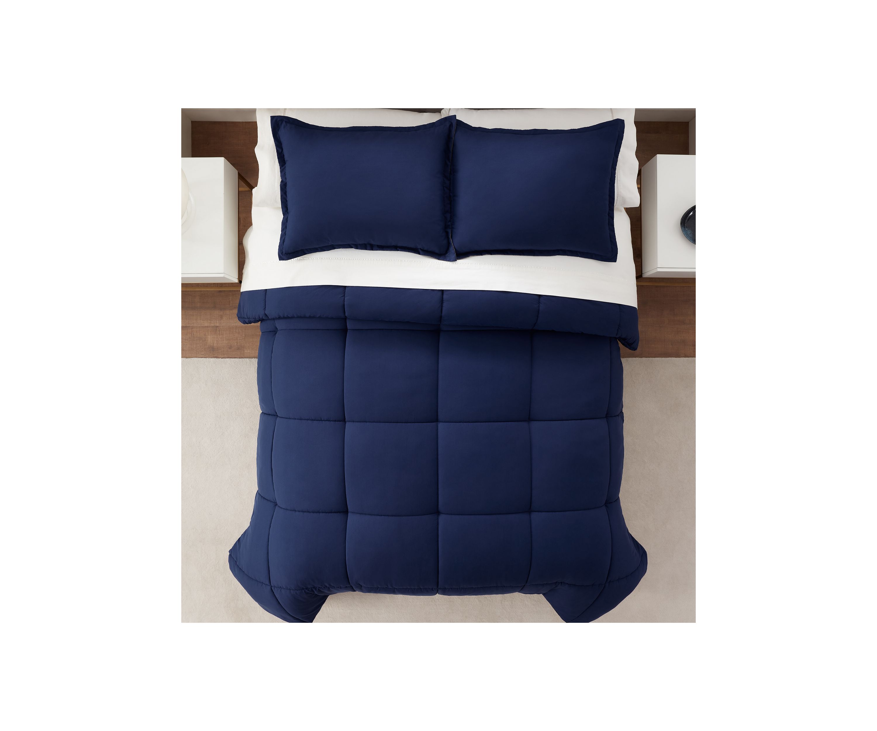 Antimicrobial 3 Piece Comforter Set