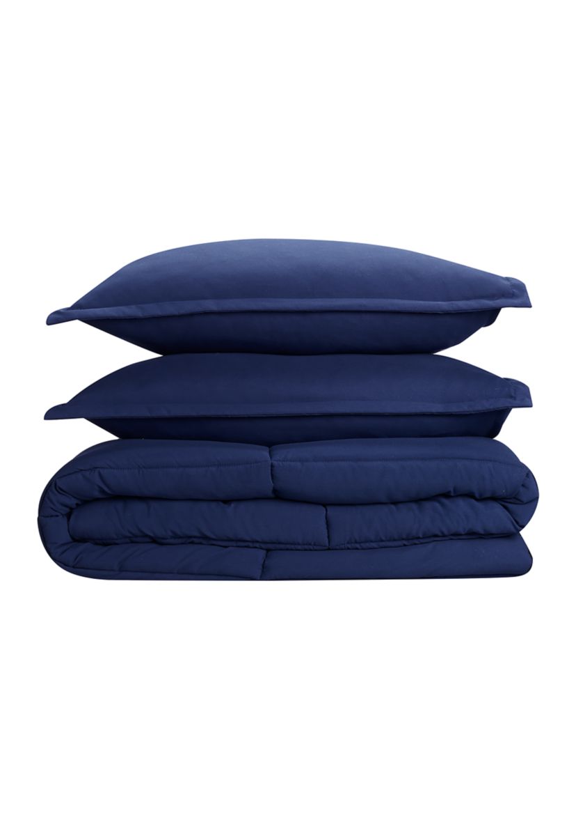 Antimicrobial 3 Piece Comforter Set