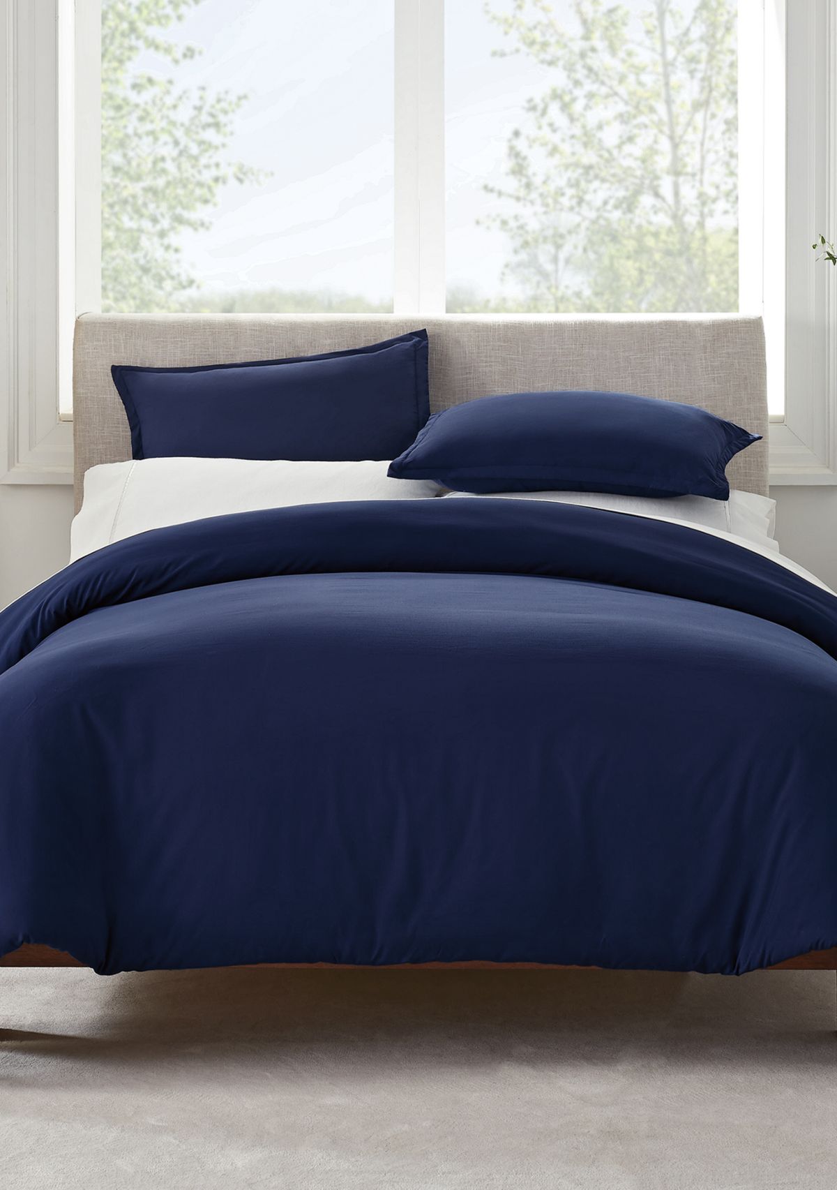 Antimicrobial 3 Piece Duvet Set