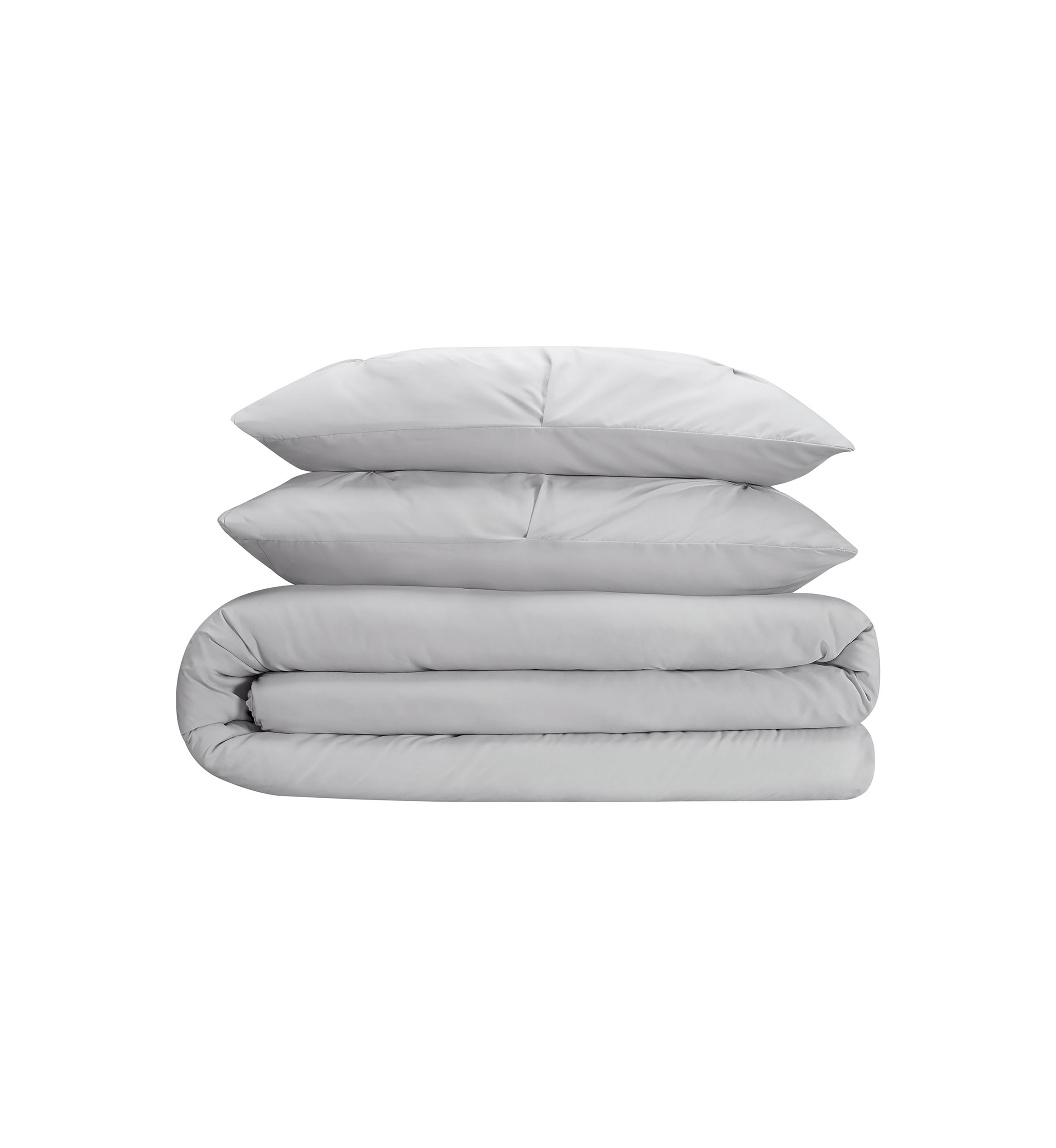 Antimicrobial Pleated 3 Piece Comforter Set