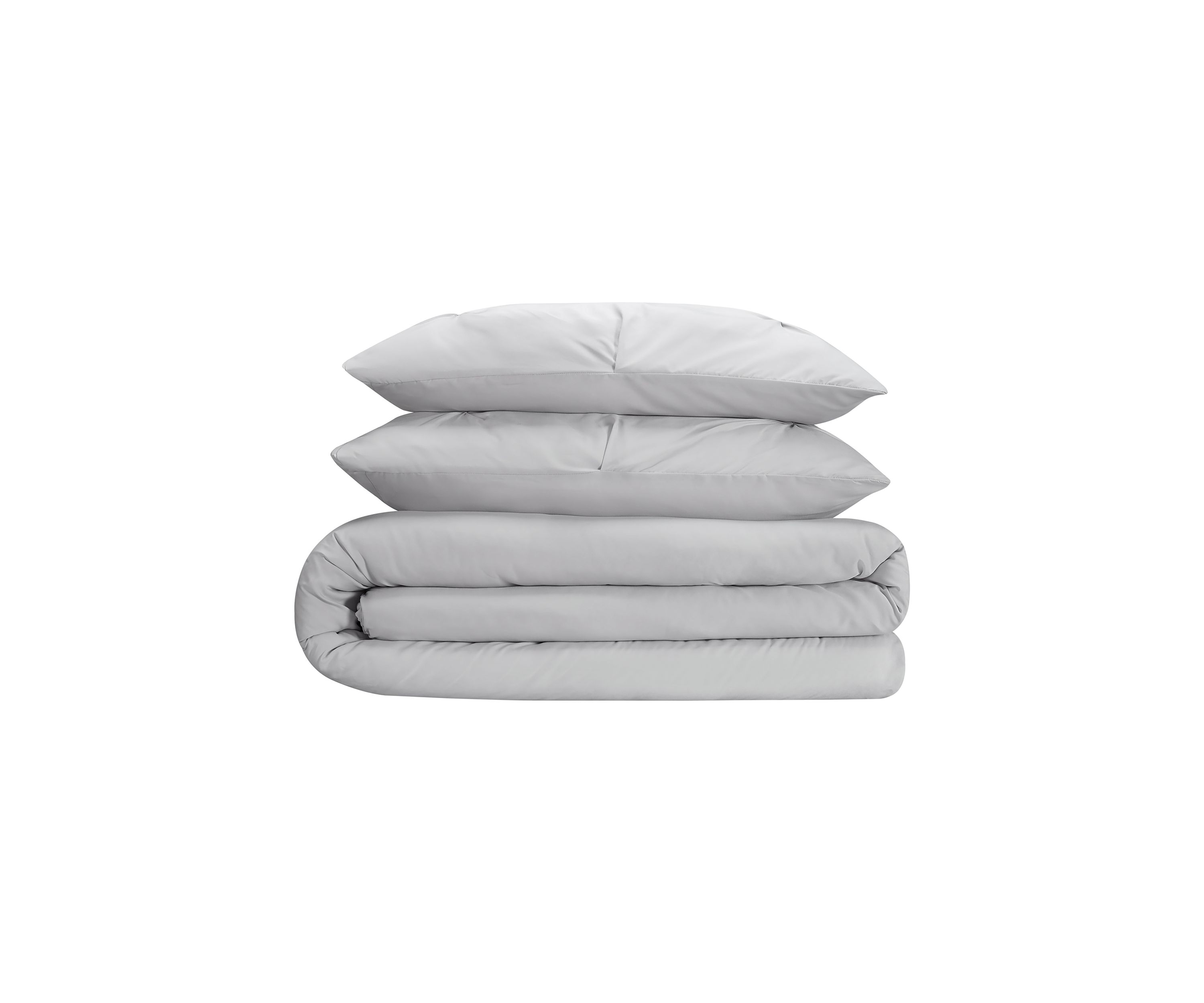 Antimicrobial Pleated 3 Piece Comforter Set
