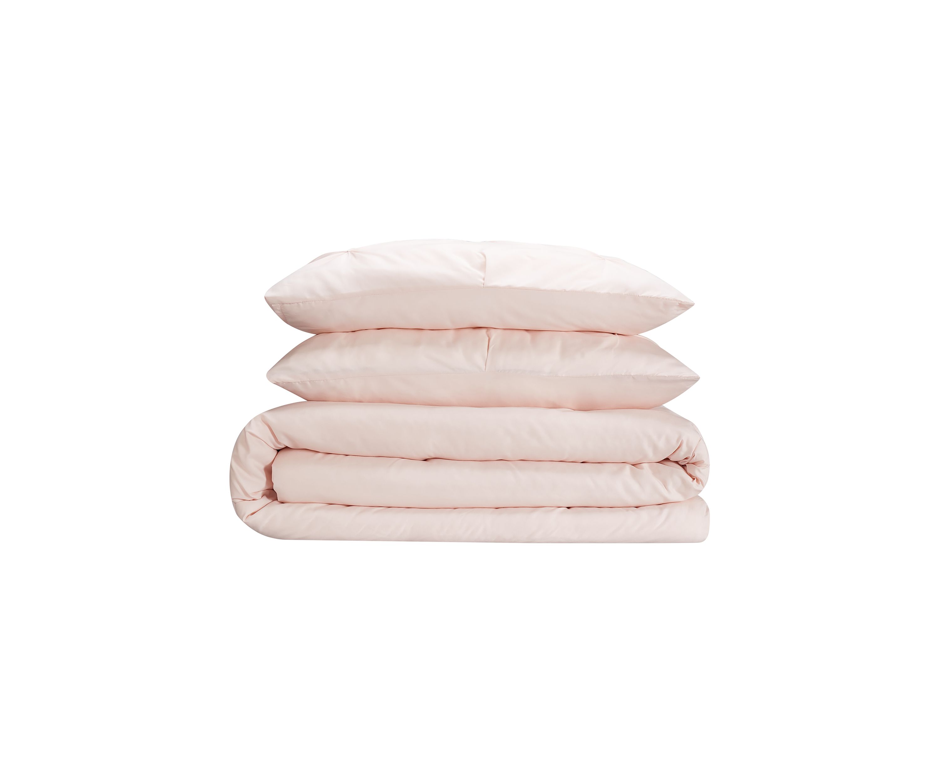 Antimicrobial Pleated 3 Piece Duvet Set
