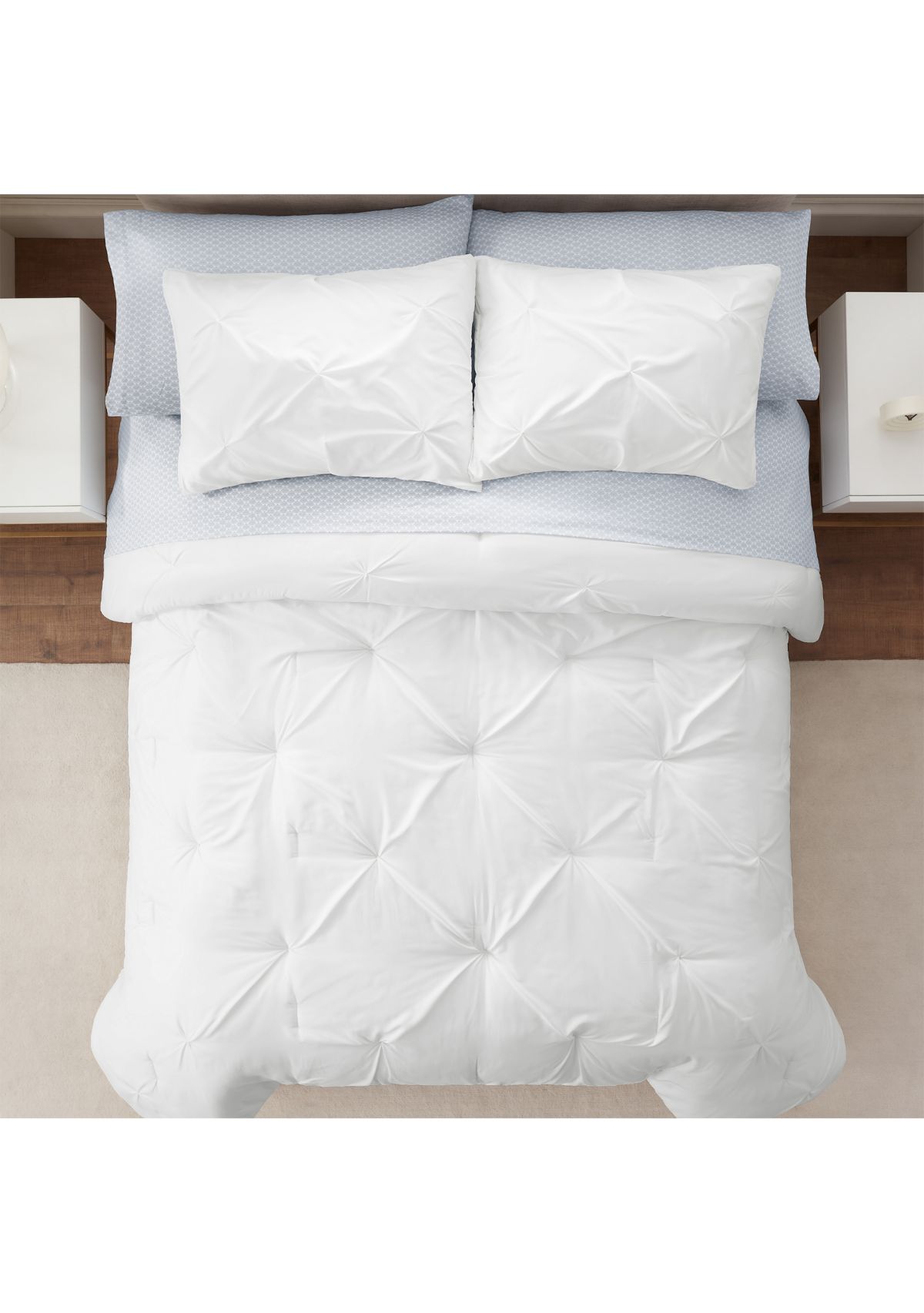 Antimicrobial Pleated Bed in a Bag