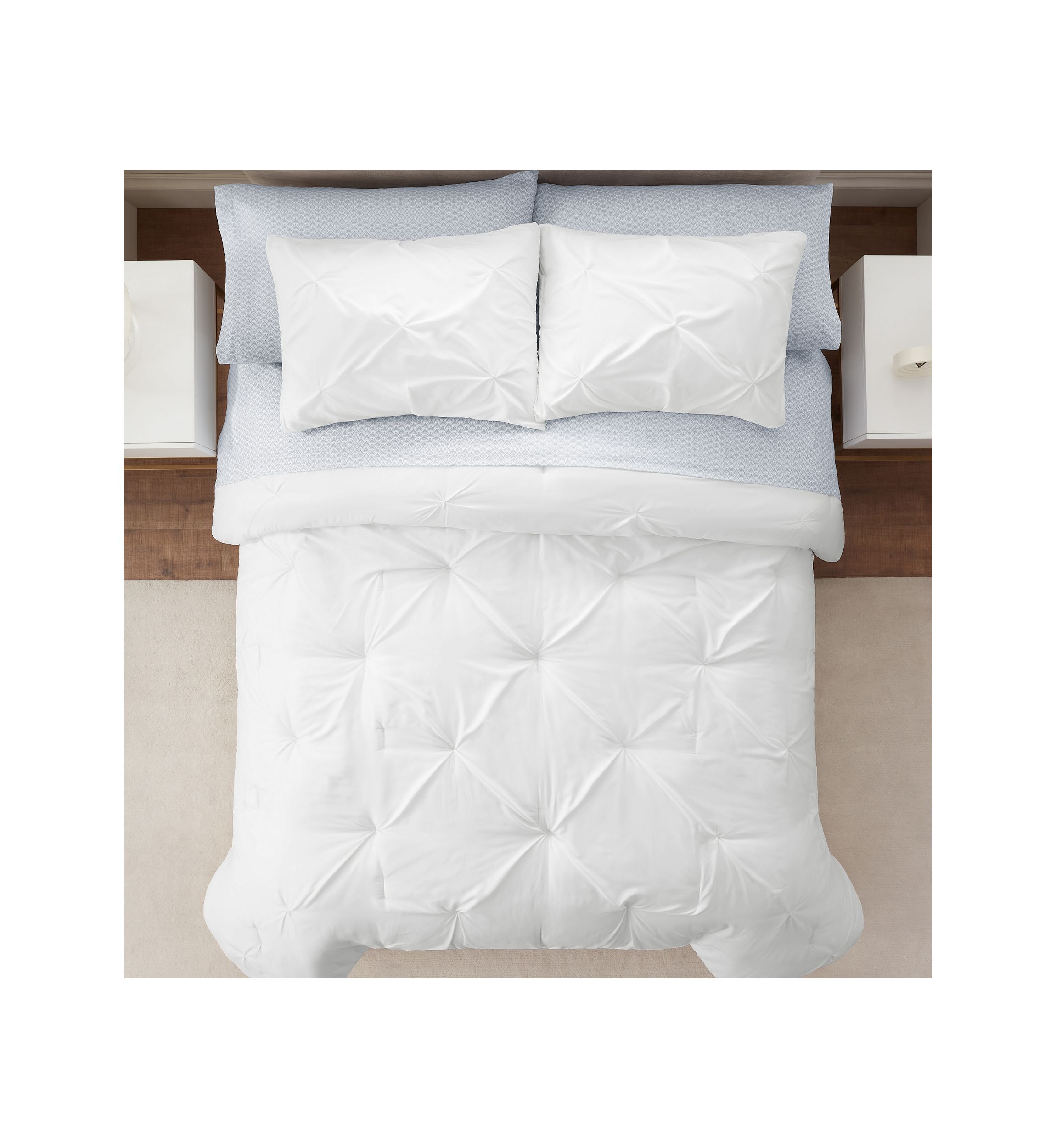 Antimicrobial Pleated Bed in a Bag