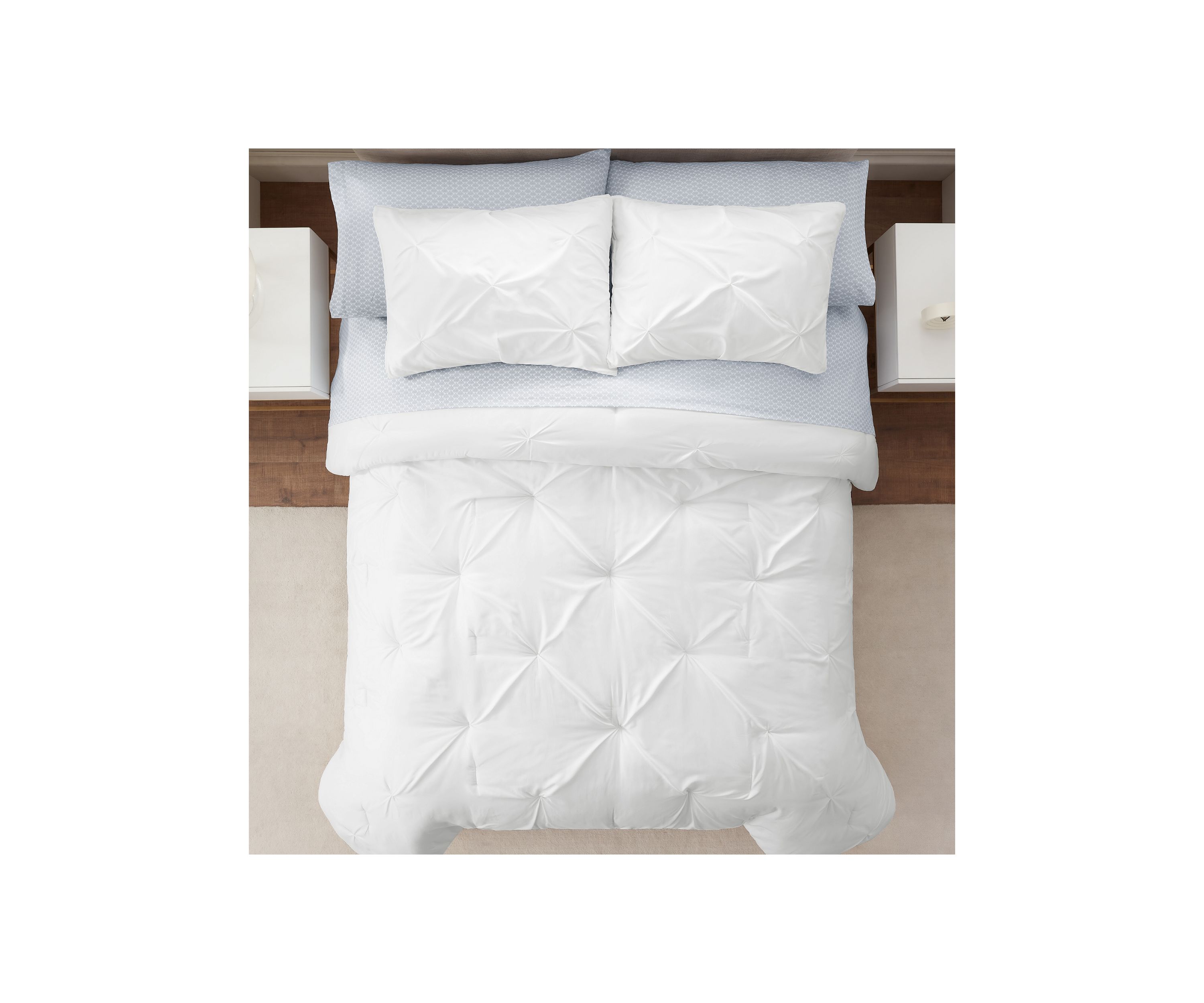 Antimicrobial Pleated Bed in a Bag