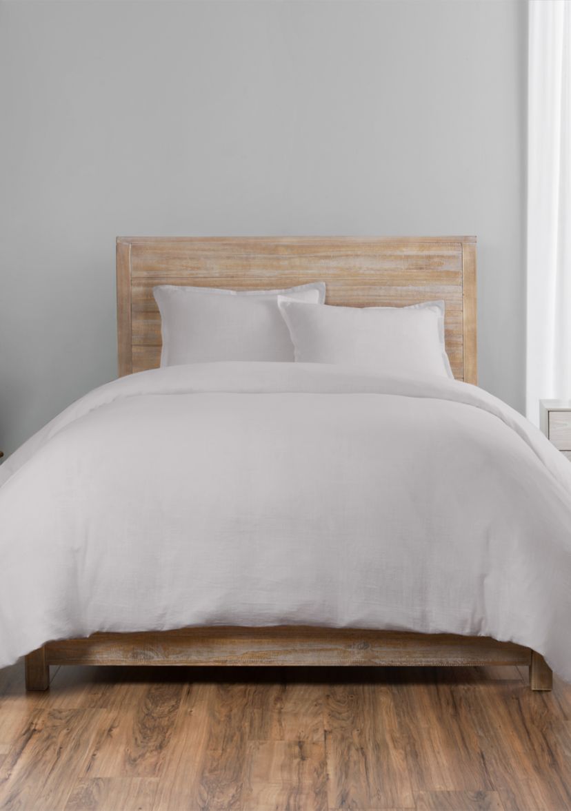 Lark Solid 3 Piece Duvet Set