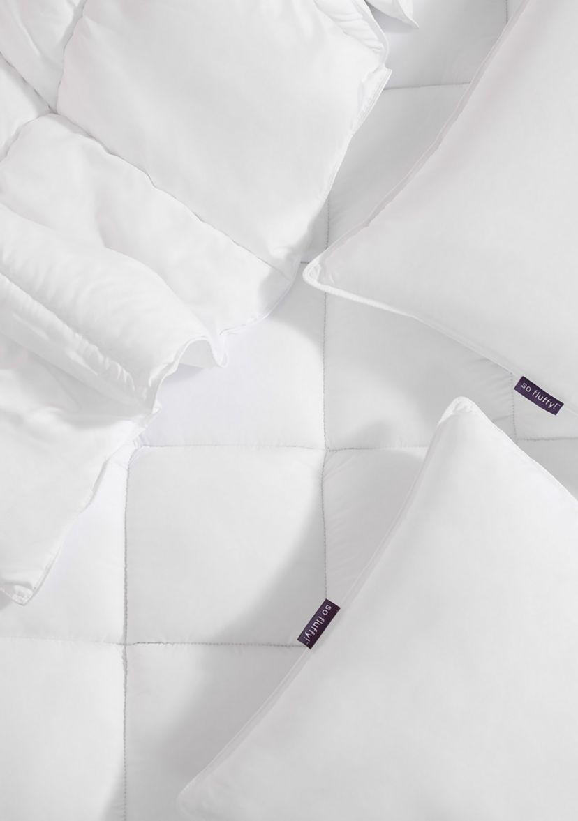 300 Thread Count Rolled Pillow - 2 Pack
