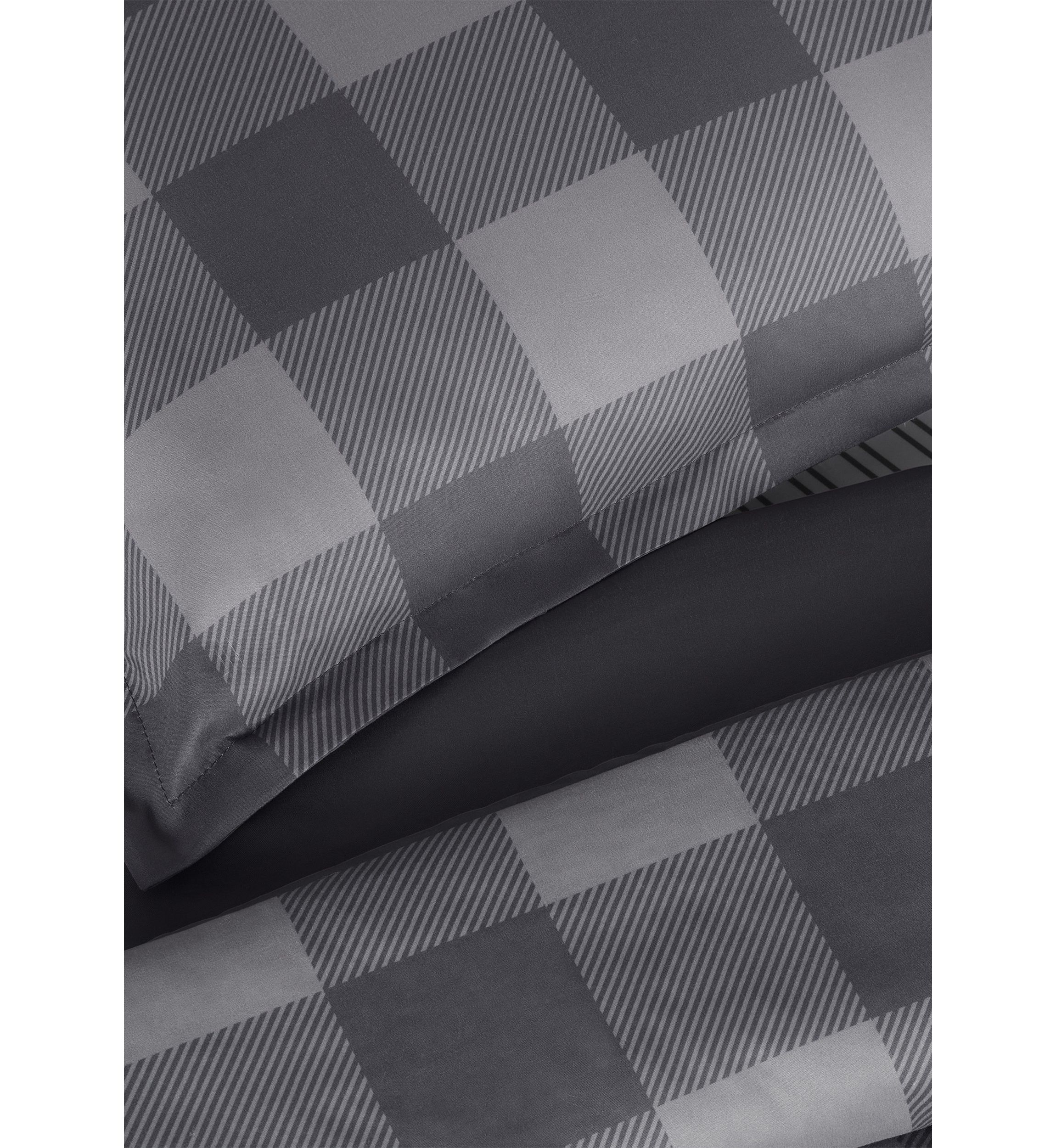 Simply Clean Alex Buffalo Check Plaid Antimicrobial Complete Bedding Set with Sheets