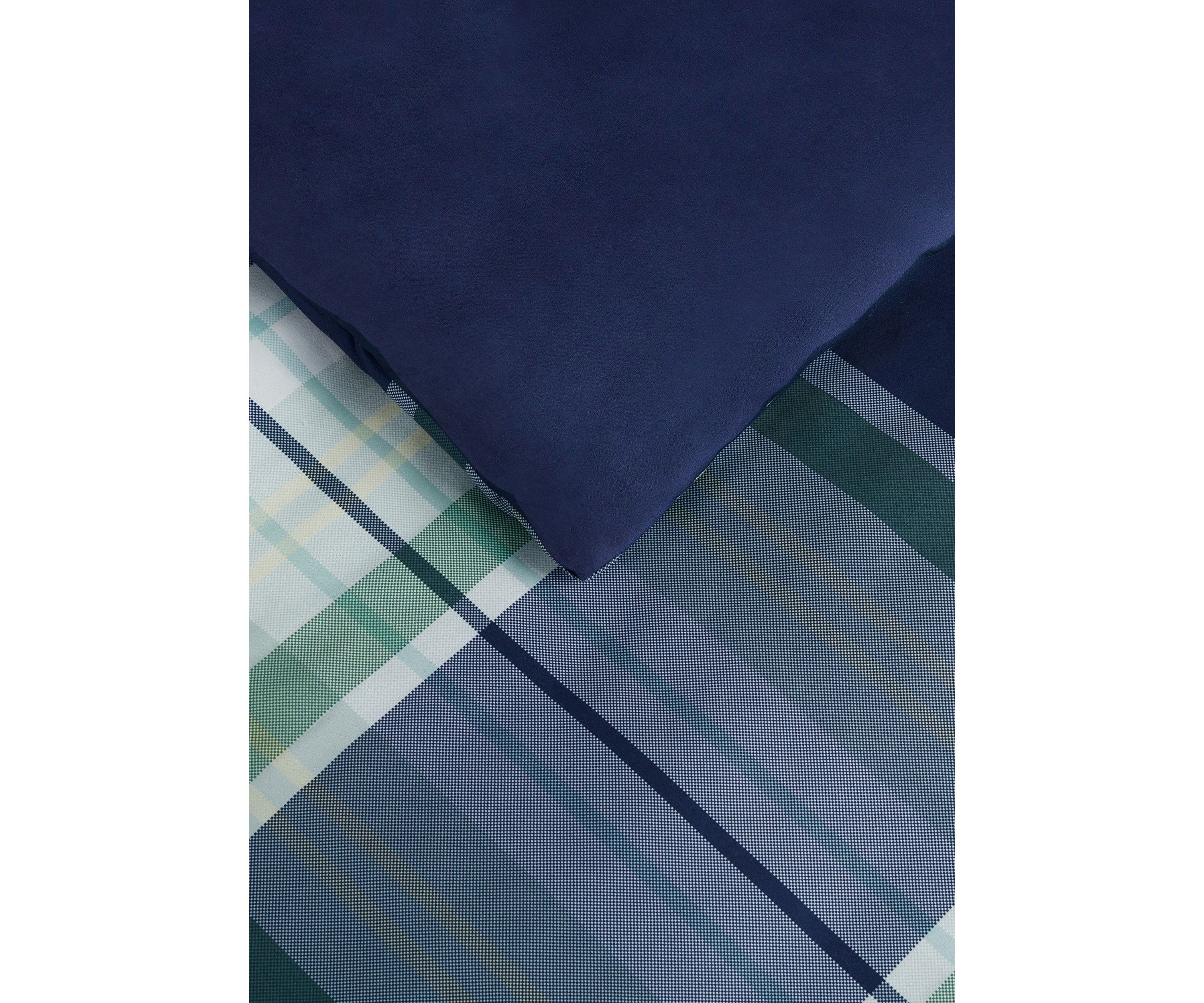 Simply Clean Scott Plaid Antimicrobial Comforter Set