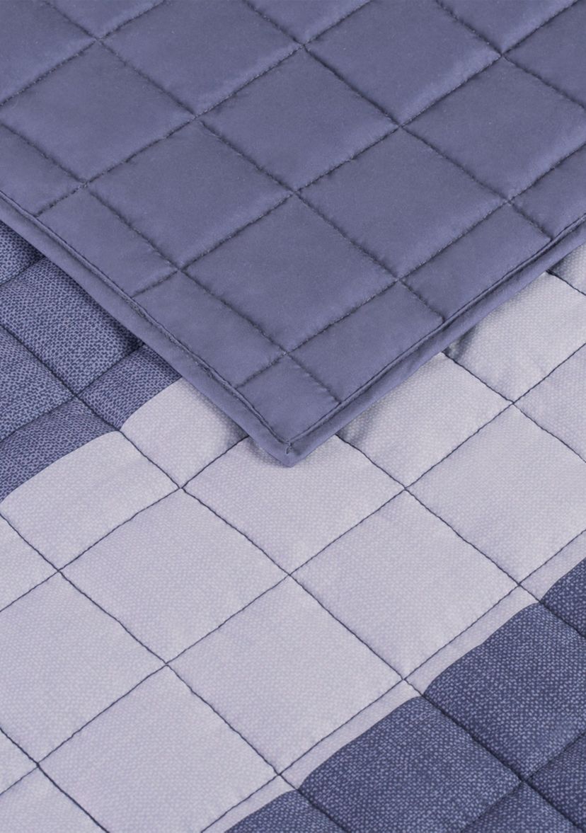 Simply Comfort Billy Textured Stripe Quilt Set