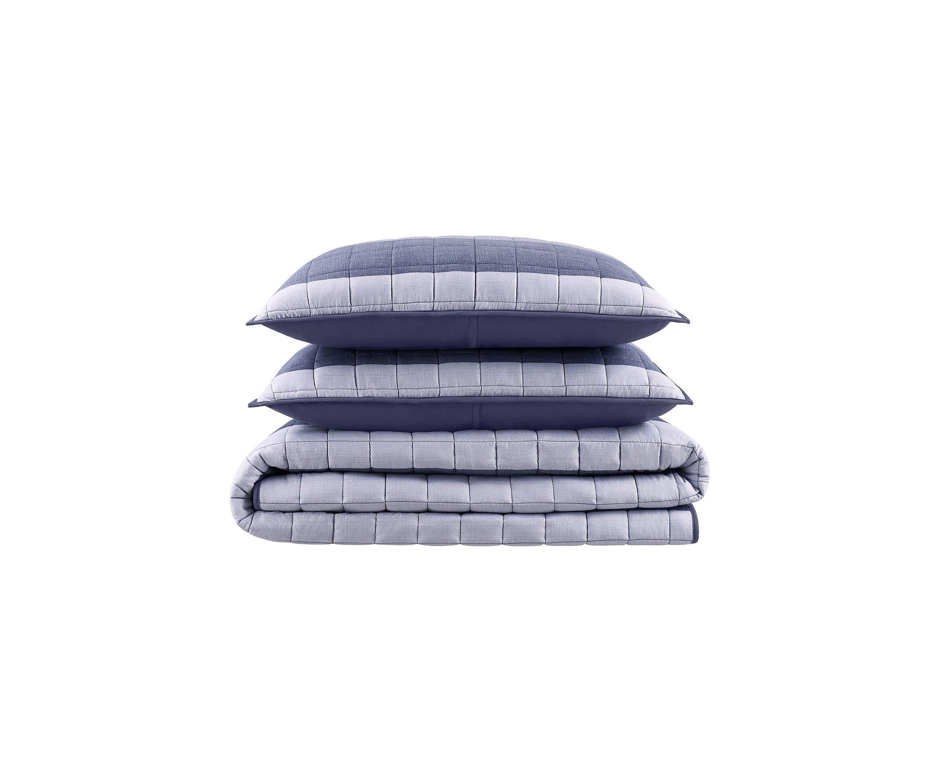 Simply Comfort Billy Textured Stripe Quilt Set