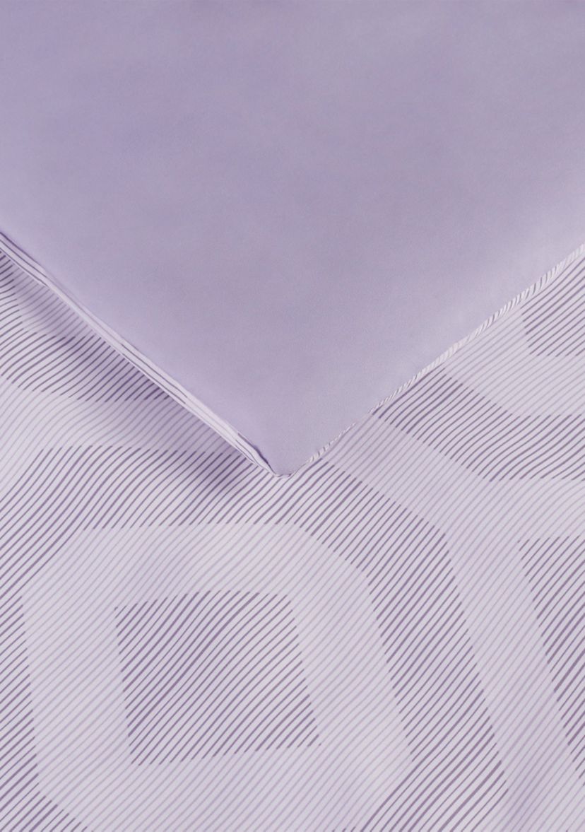 Simply Clean Skyler Textured Geometric Antimicrobial Comforter Set