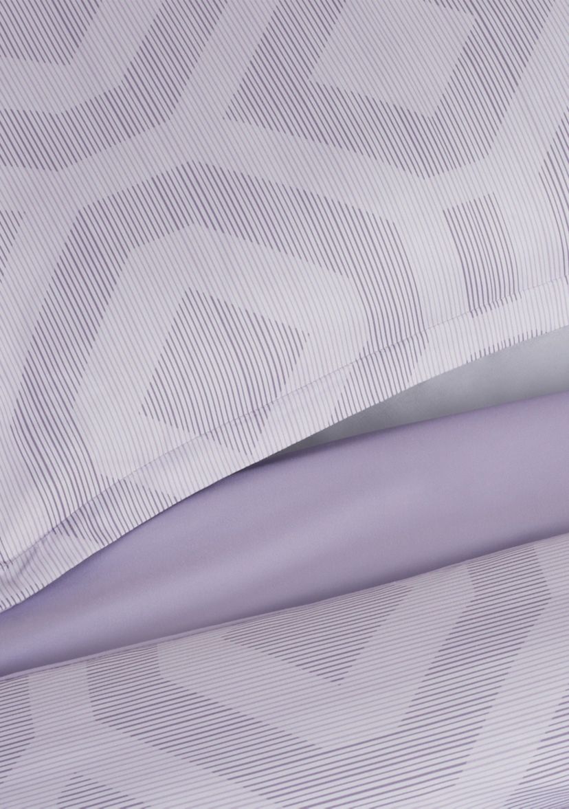 Simply Clean Skyler Textured Geometric Antimicrobial Comforter Set