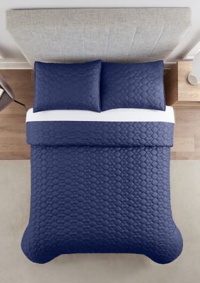 Serta Simply Comfort Solid Quilt Set