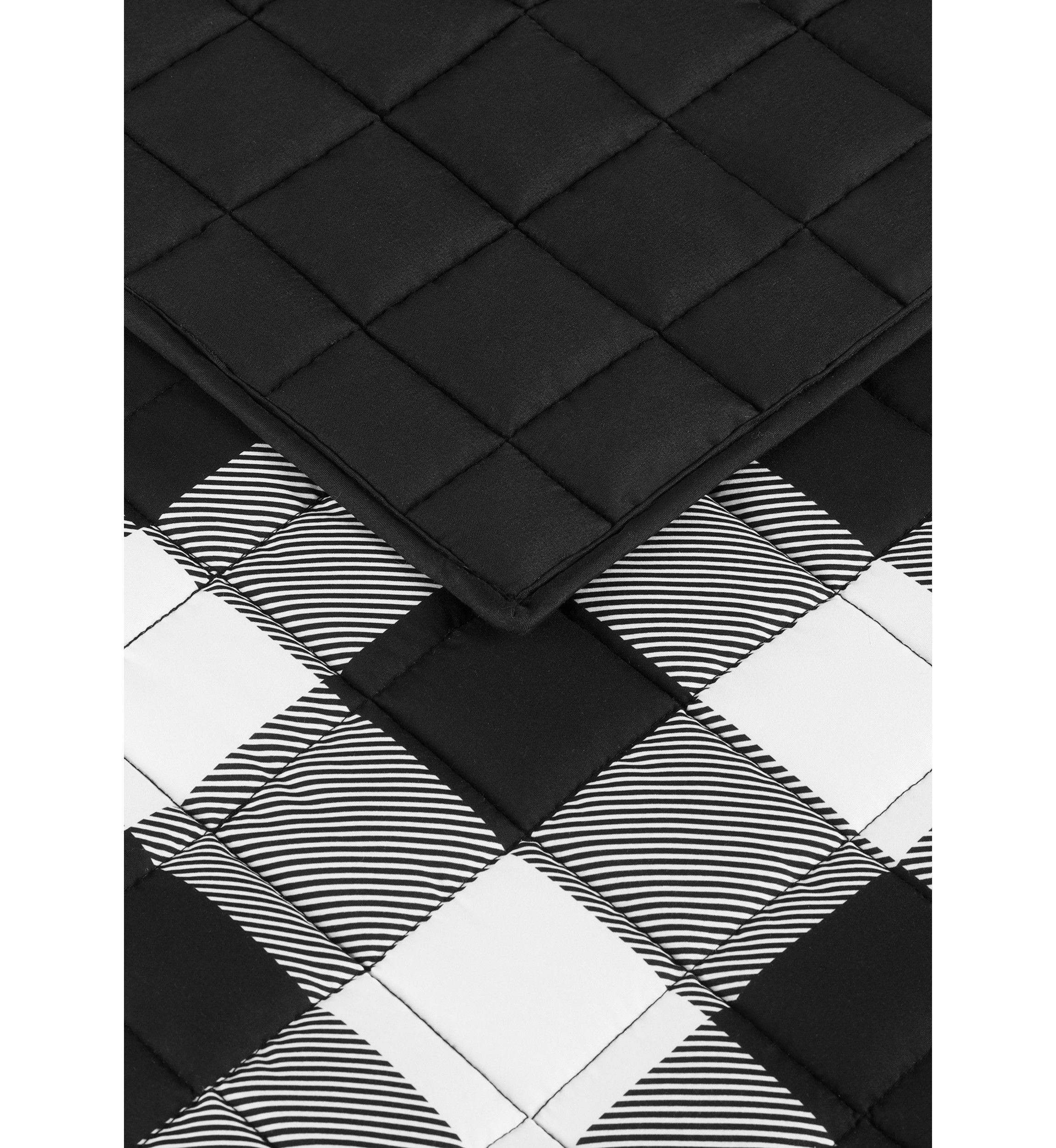Simply Comfort Alex Buffalo Check Plaid Printed Quilt Set