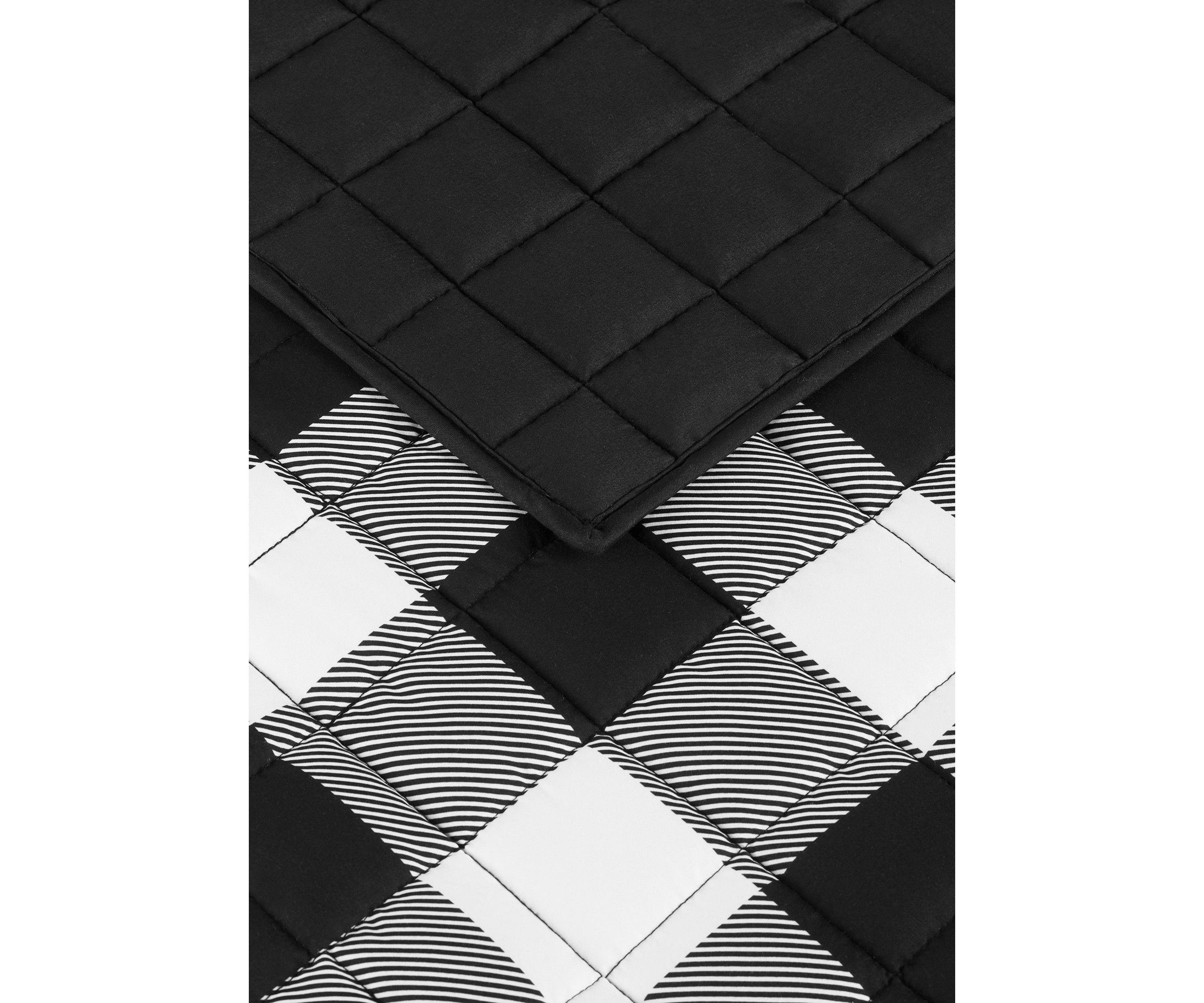 Simply Comfort Alex Buffalo Check Plaid Printed Quilt Set