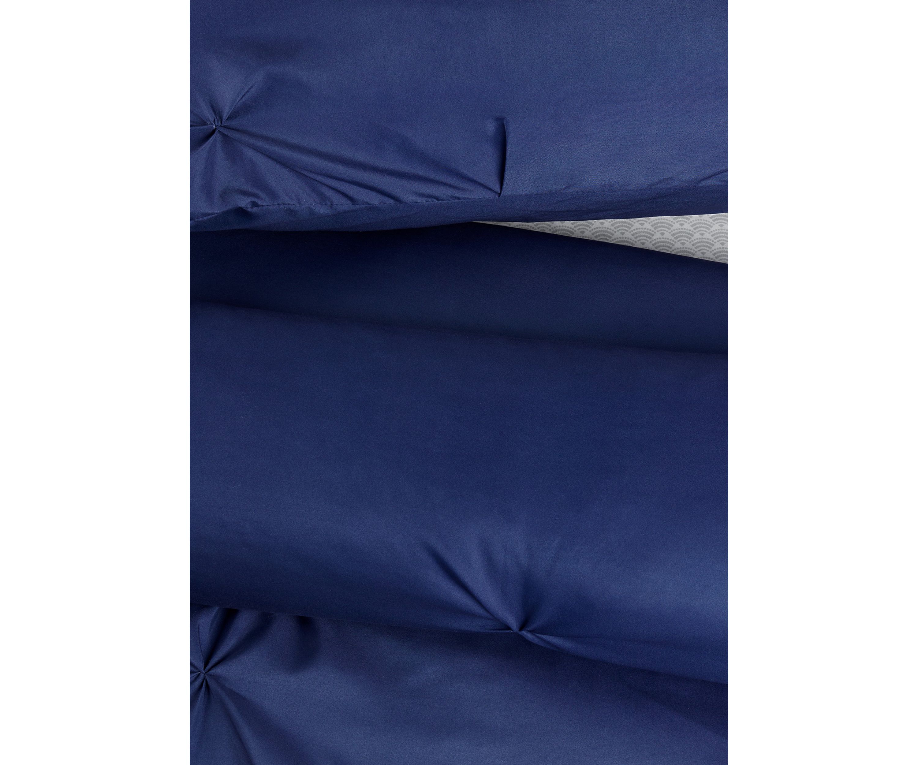 Simply Clean Antimicrobial Pleated Comforter Set