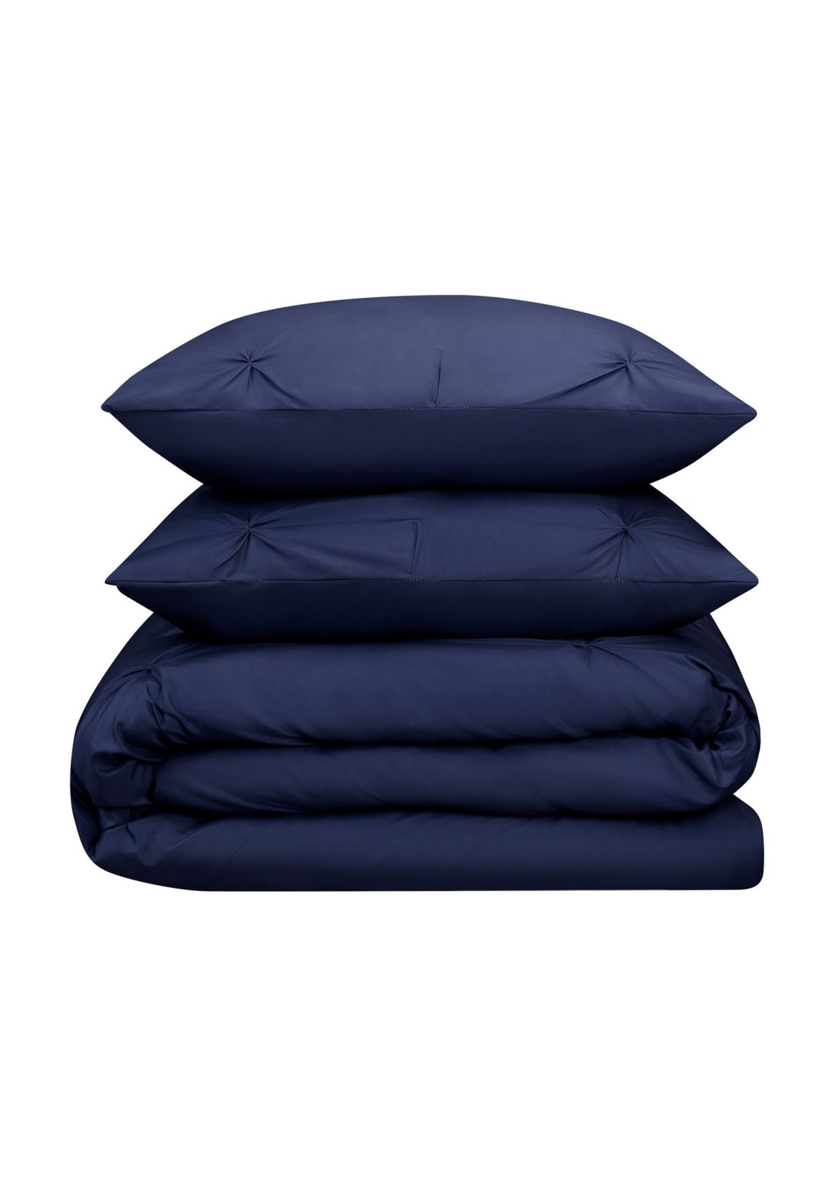 Simply Clean Antimicrobial Pleated Comforter Set