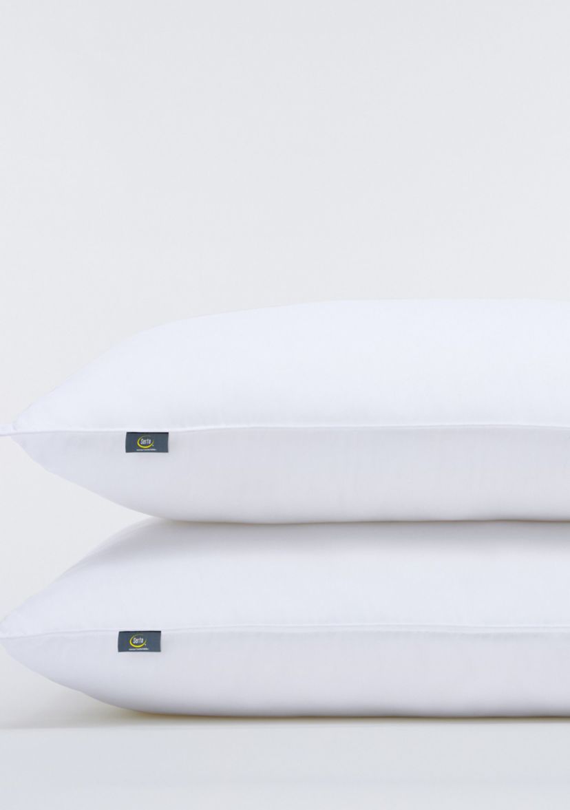Simply Clean Antimicrobial Soft/Medium Pillow Pair