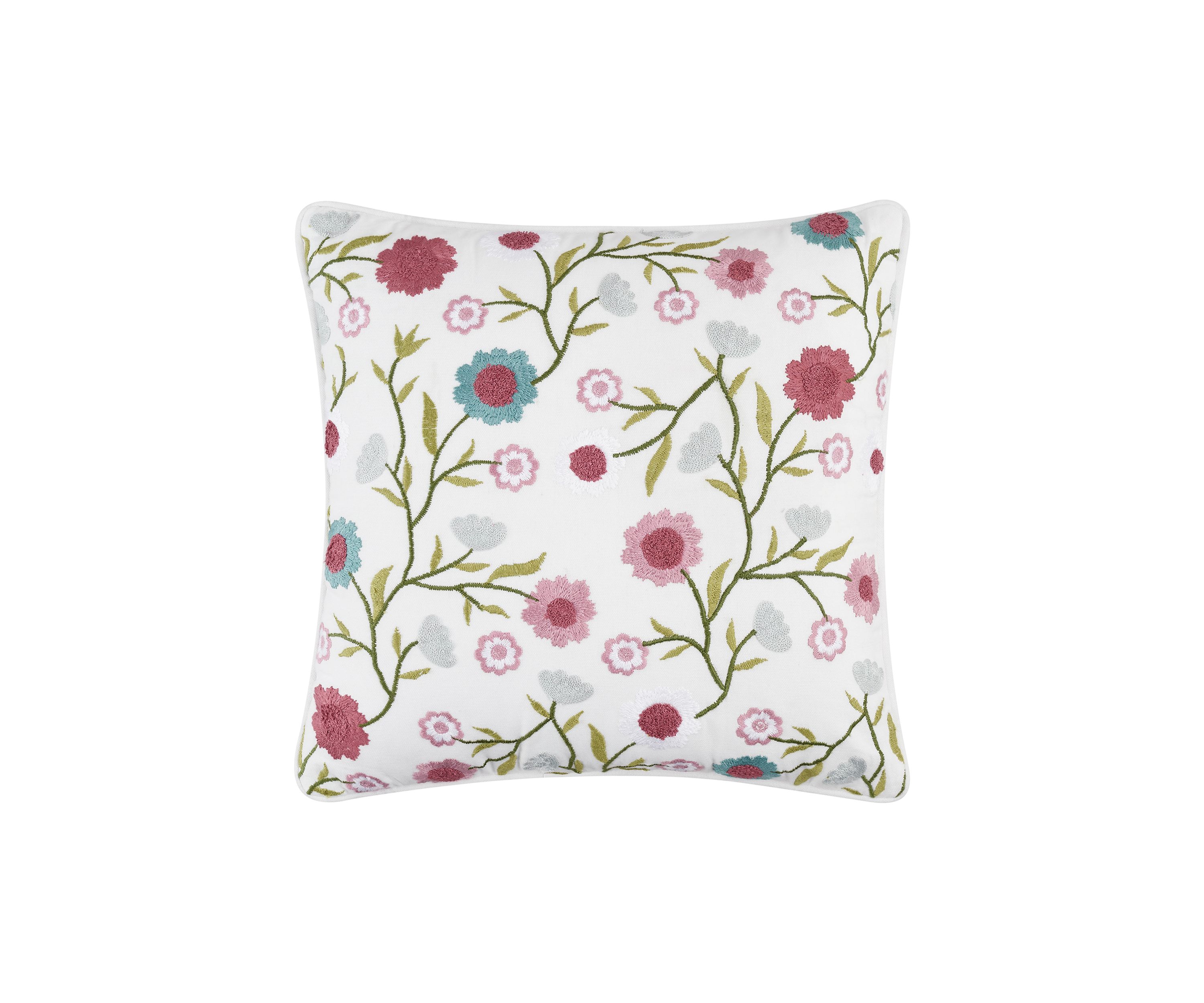 Escape to Eden Floral Pillow