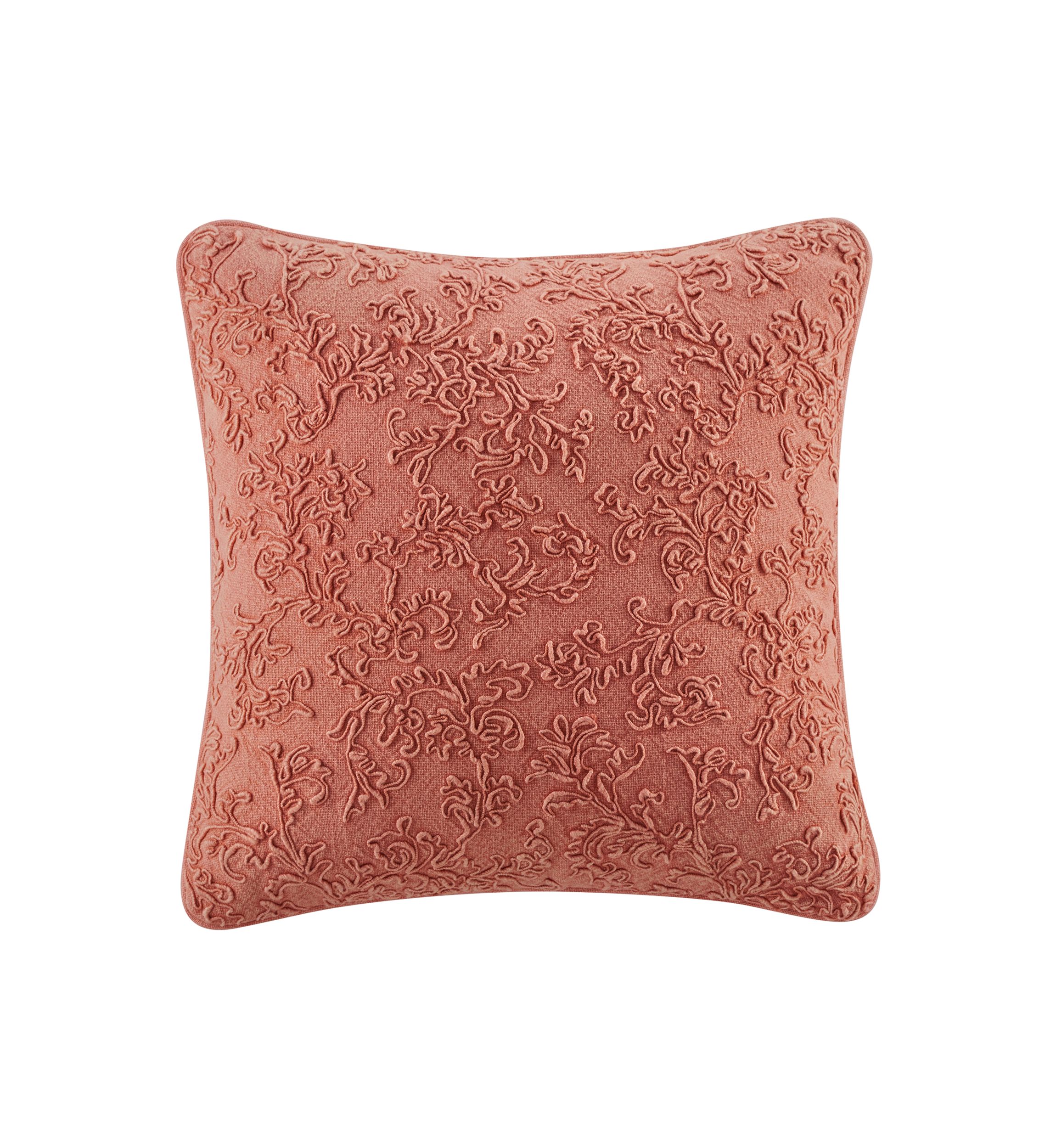 Painterly Square Throw Pillow