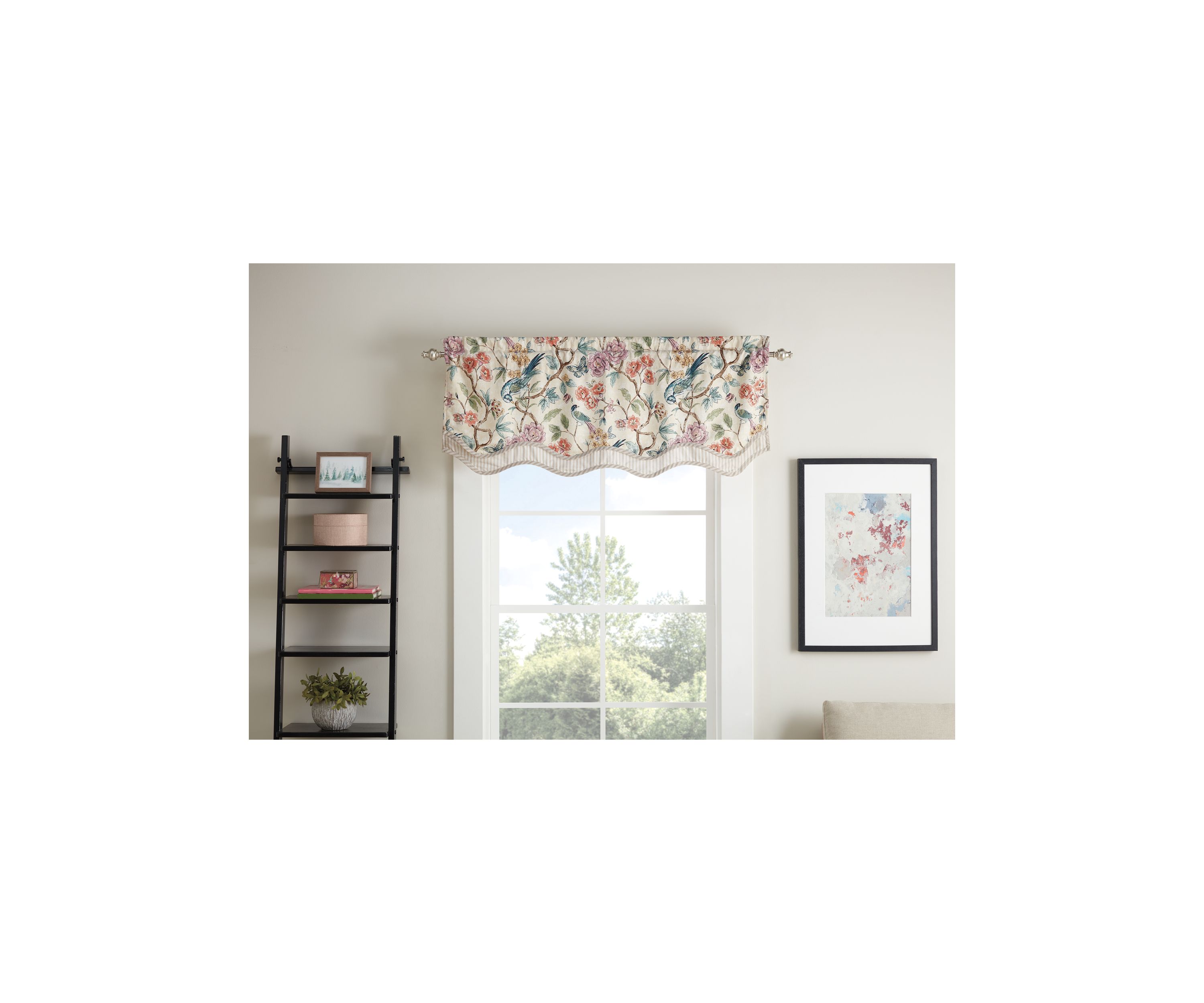 Aviary Garden Valance