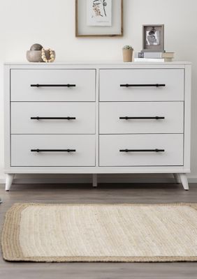 LUCID Dream Collection Laminate 6 Drawer Dresser | belk