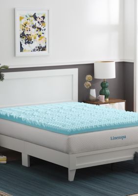 Linenspa Signature 3 5 Zone Gel Memory Foam Mattress Topper Belk