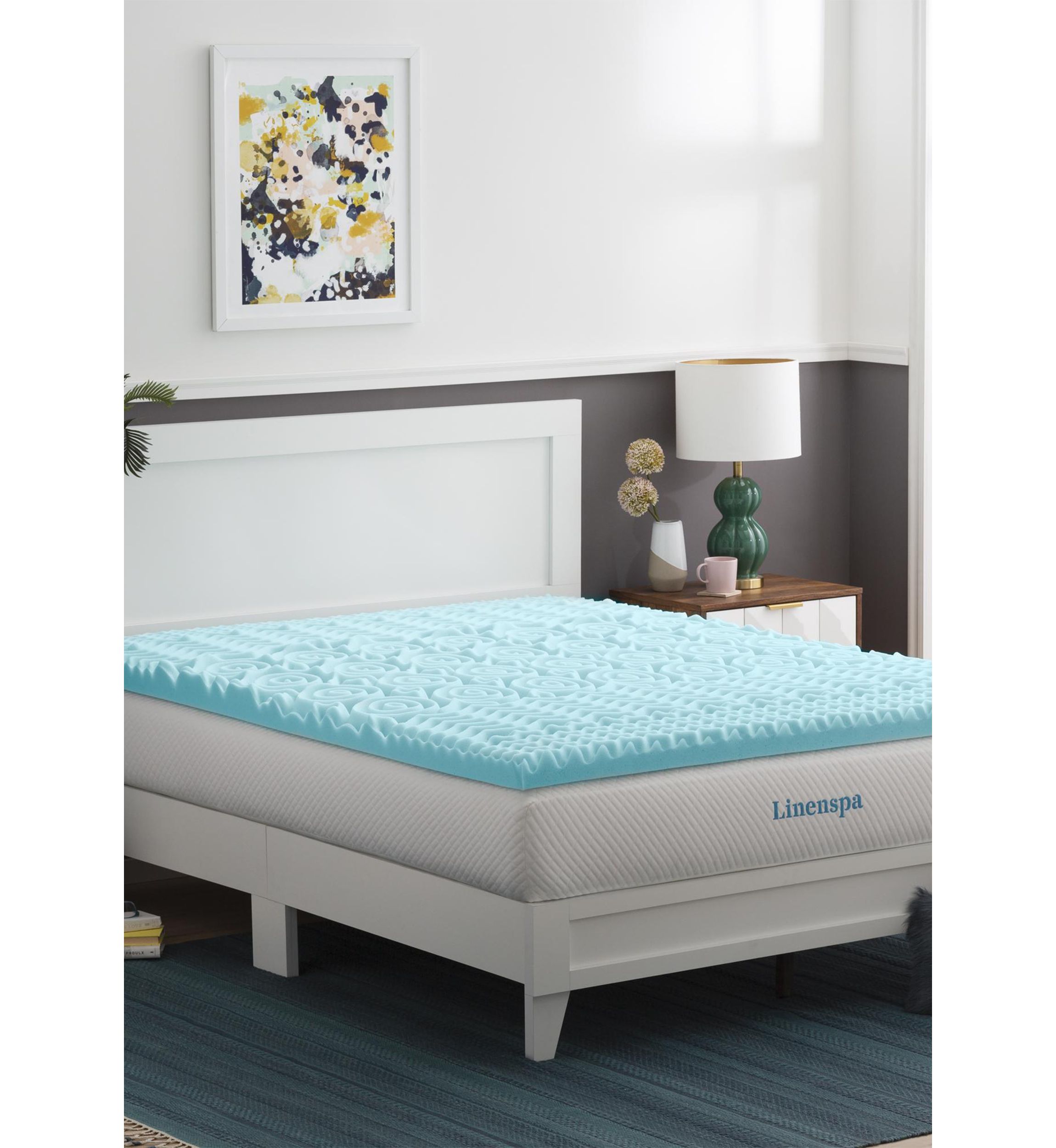   3" 5-Zone Gel Memory Foam Mattress Topper 