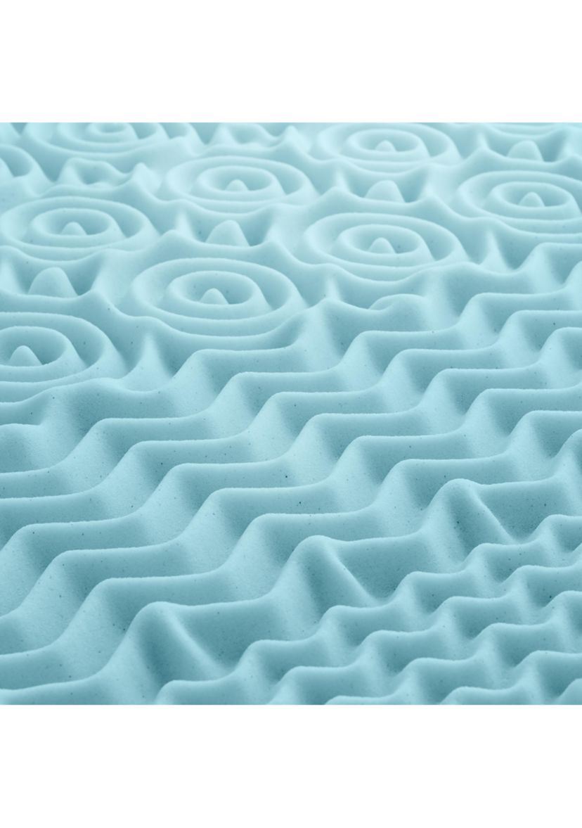   3" 5-Zone Gel Memory Foam Mattress Topper 