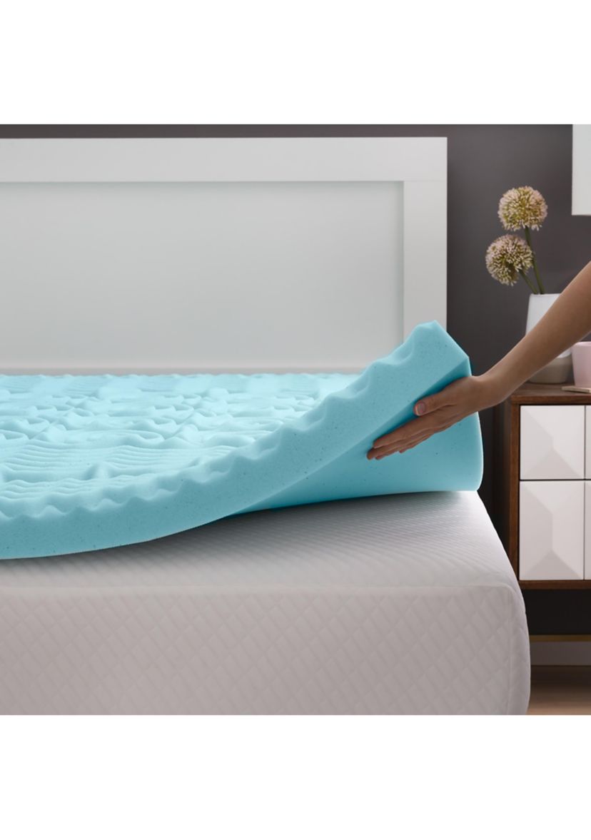   3" 5-Zone Gel Memory Foam Mattress Topper 