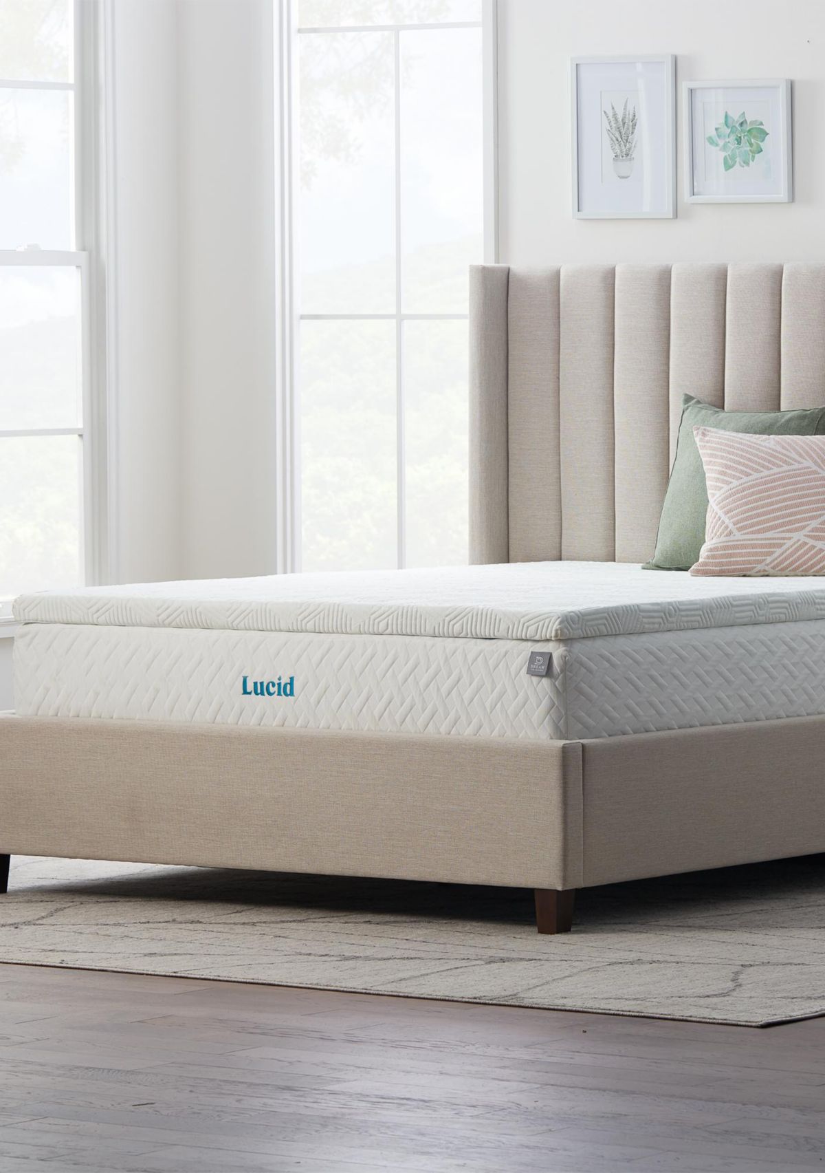 2 Inch Gel Memory Foam Topper with Cover