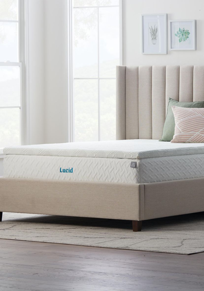 2 Inch Gel Memory Foam Topper with Cover