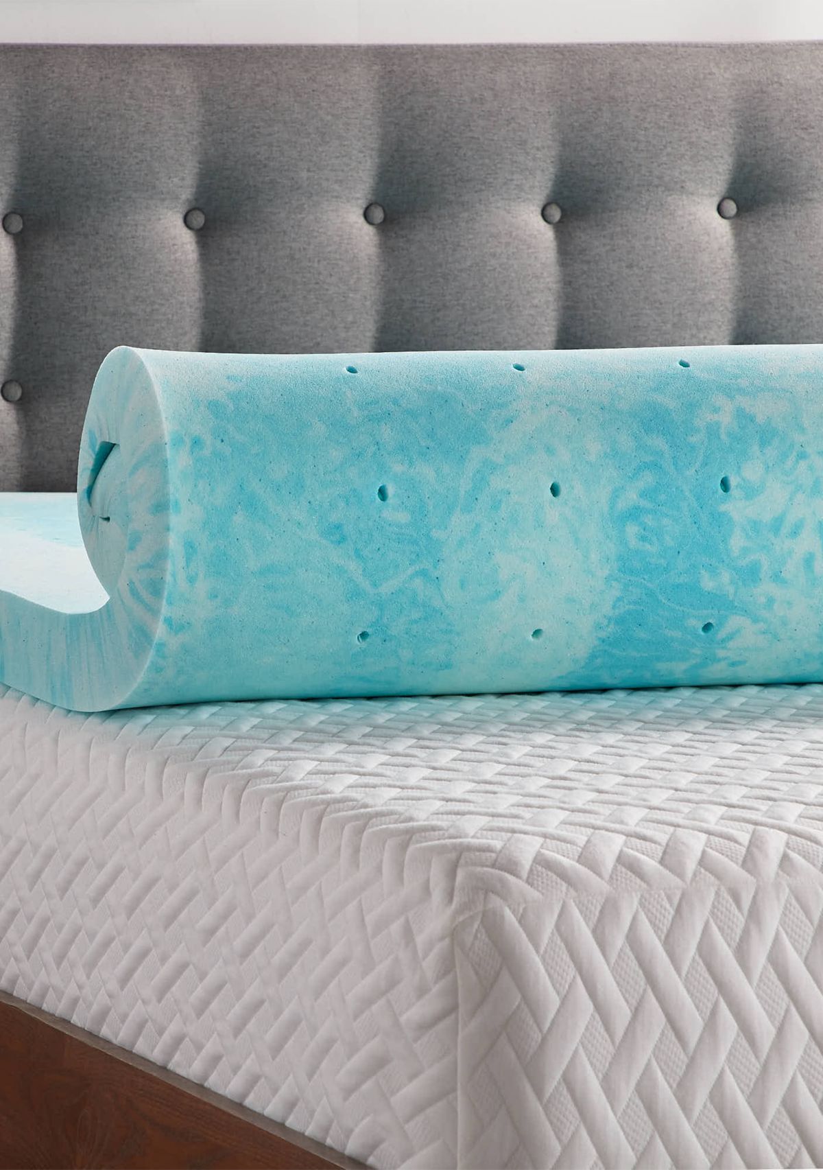 Dream Collection 3 Inch Gel Swirl Memory Foam Topper