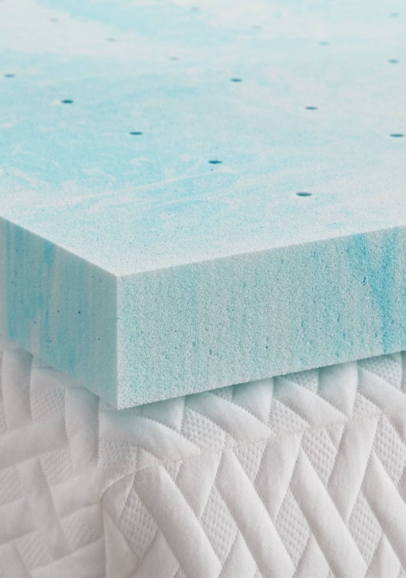 Dream Collection 3 Inch Gel Swirl Memory Foam Topper