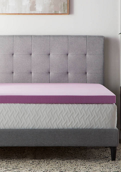 LUCID Dream Collection 3 Inch Lavender Memory Foam