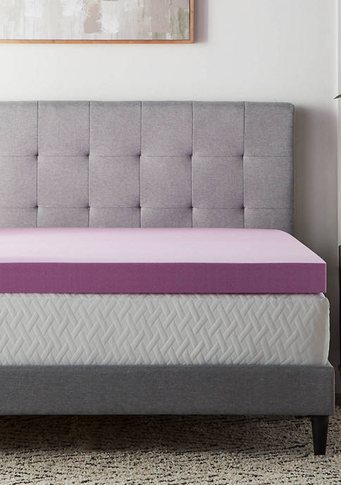 LUCID Dream Collection 4 Inch Lavender Memory Foam