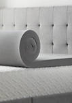 Dream Collection 3 Inch Bamboo Charcoal Memory Foam Topper