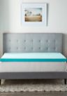 Dream Collection 3 inch Gel Memory Foam Mattress Topper