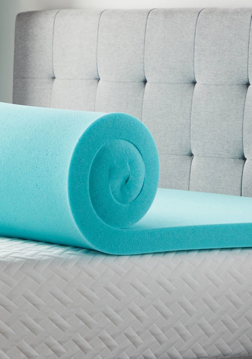 Dream Collection 3 inch Gel Memory Foam Mattress Topper