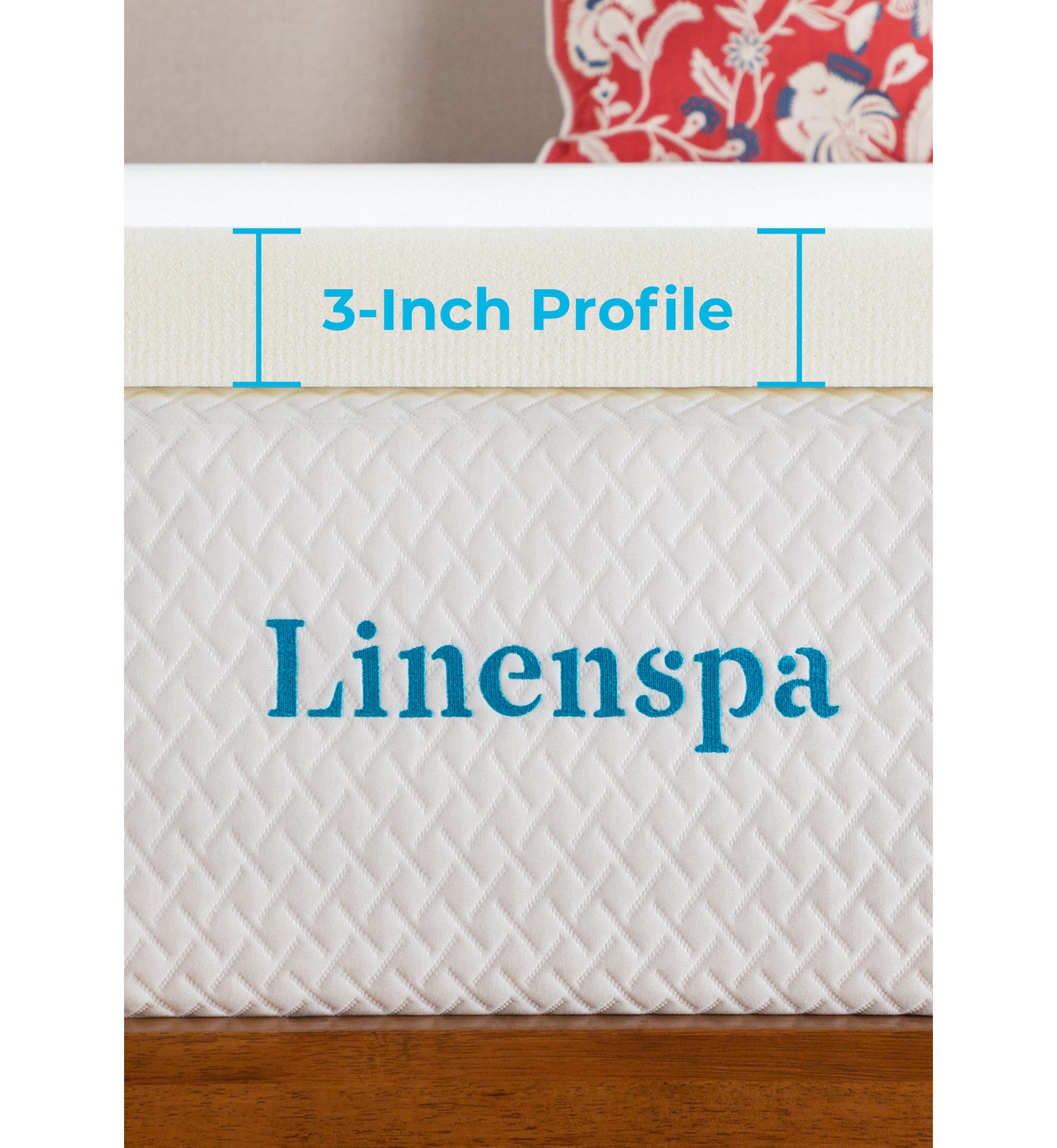 Signature 3 Inch SupportRight Foam Mattress Topper