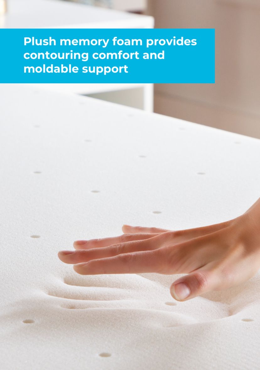 Signature 3 Inch SupportRight Foam Mattress Topper