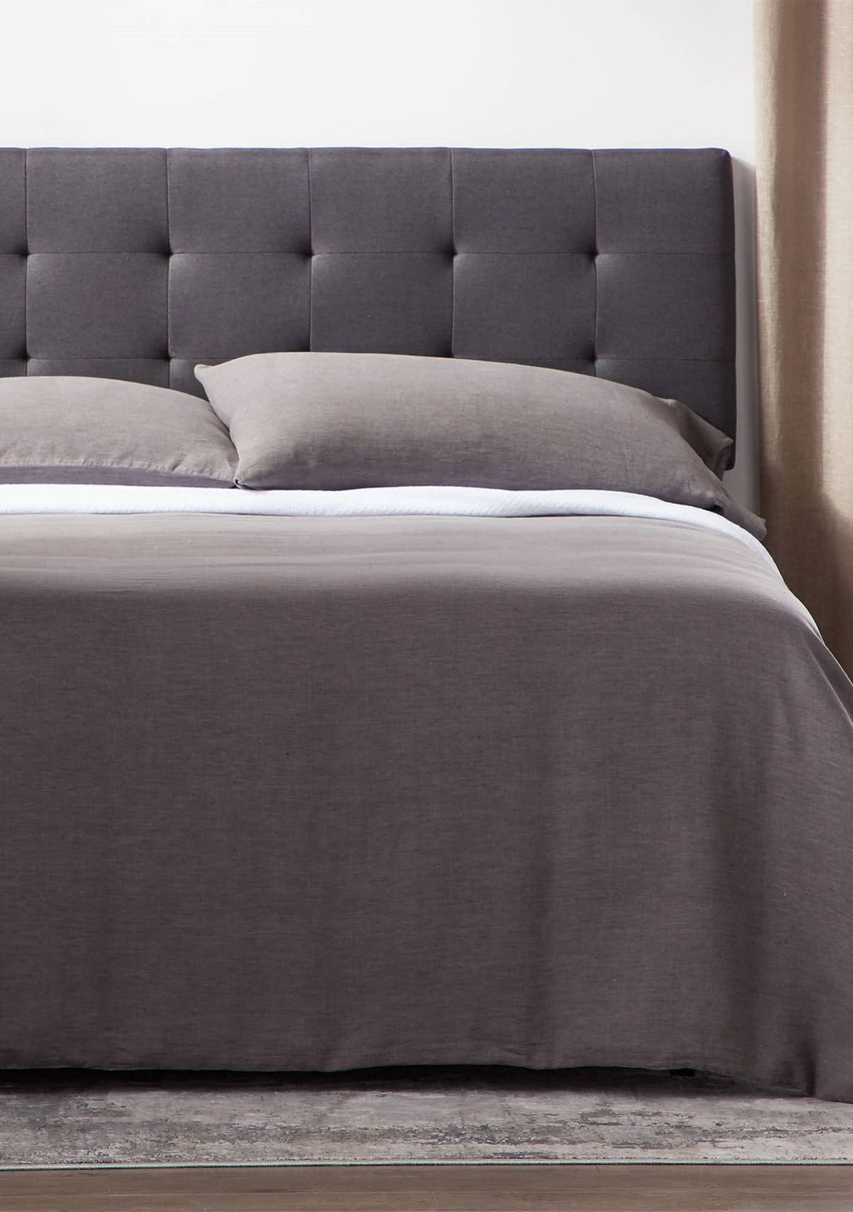 Square Tufted Mid-Rise Headboard