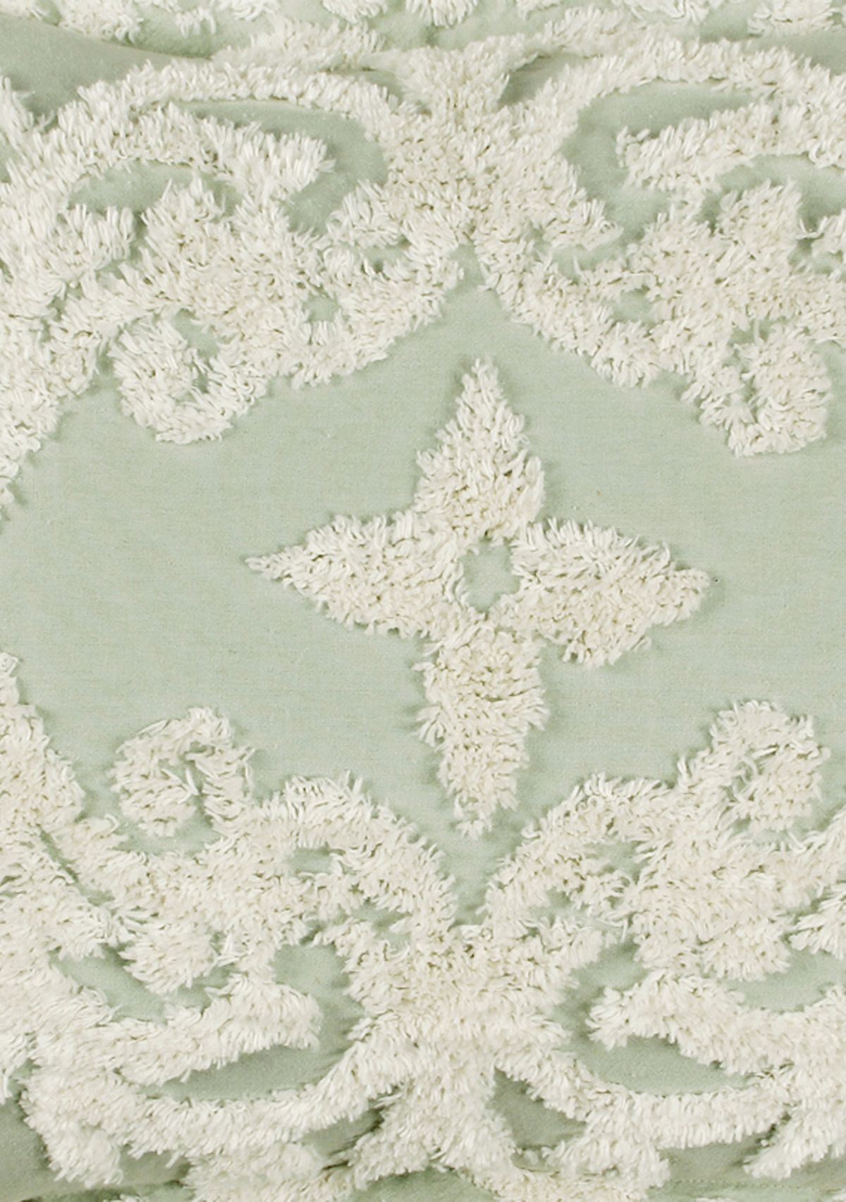 Florence Collection Medallion Design 100% Cotton Tufted Unique Luxurious Bedspread