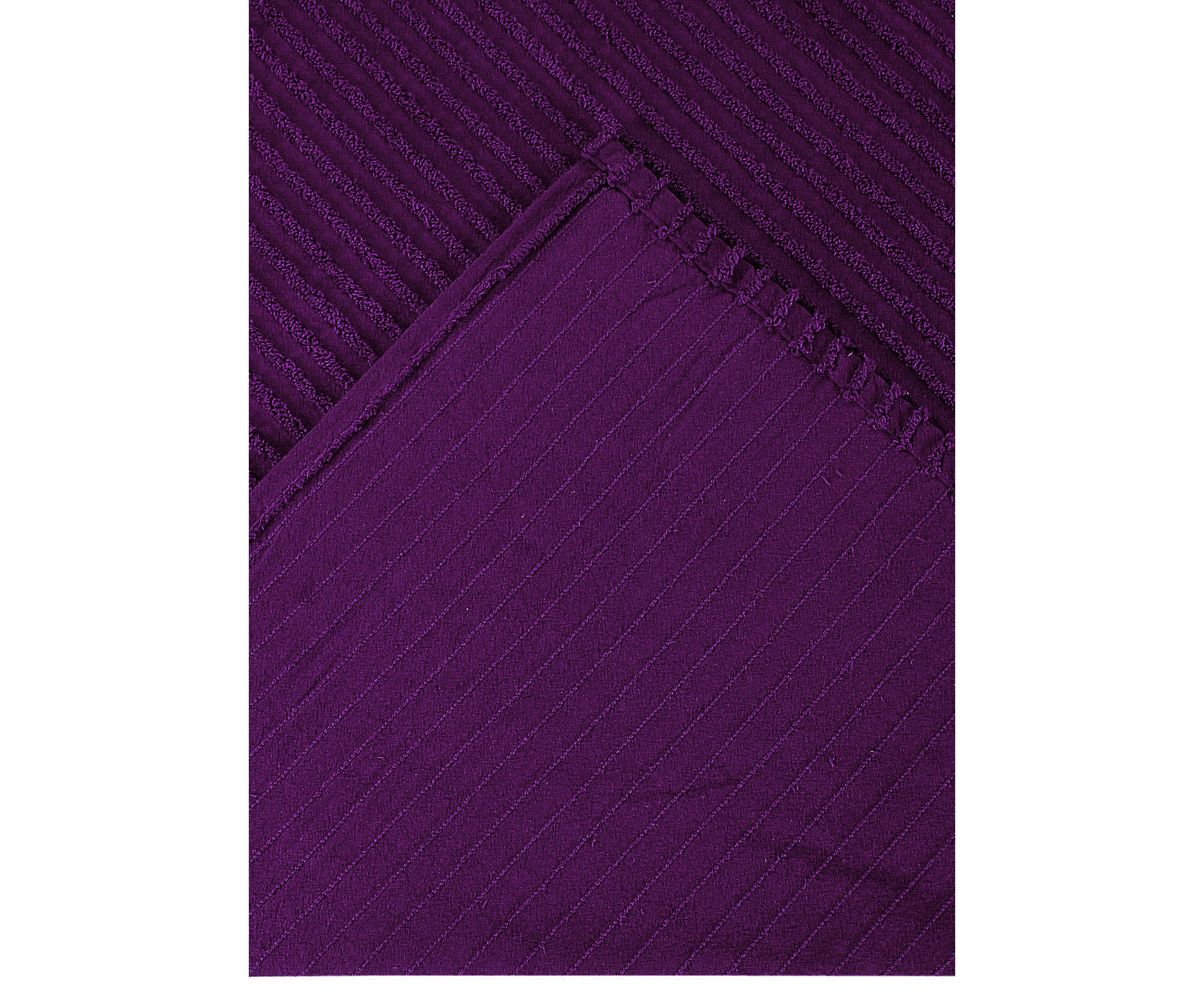 Jullian Collection Bold Stripes Design 100% Cotton Tufted Unique Luxurious Bedspread