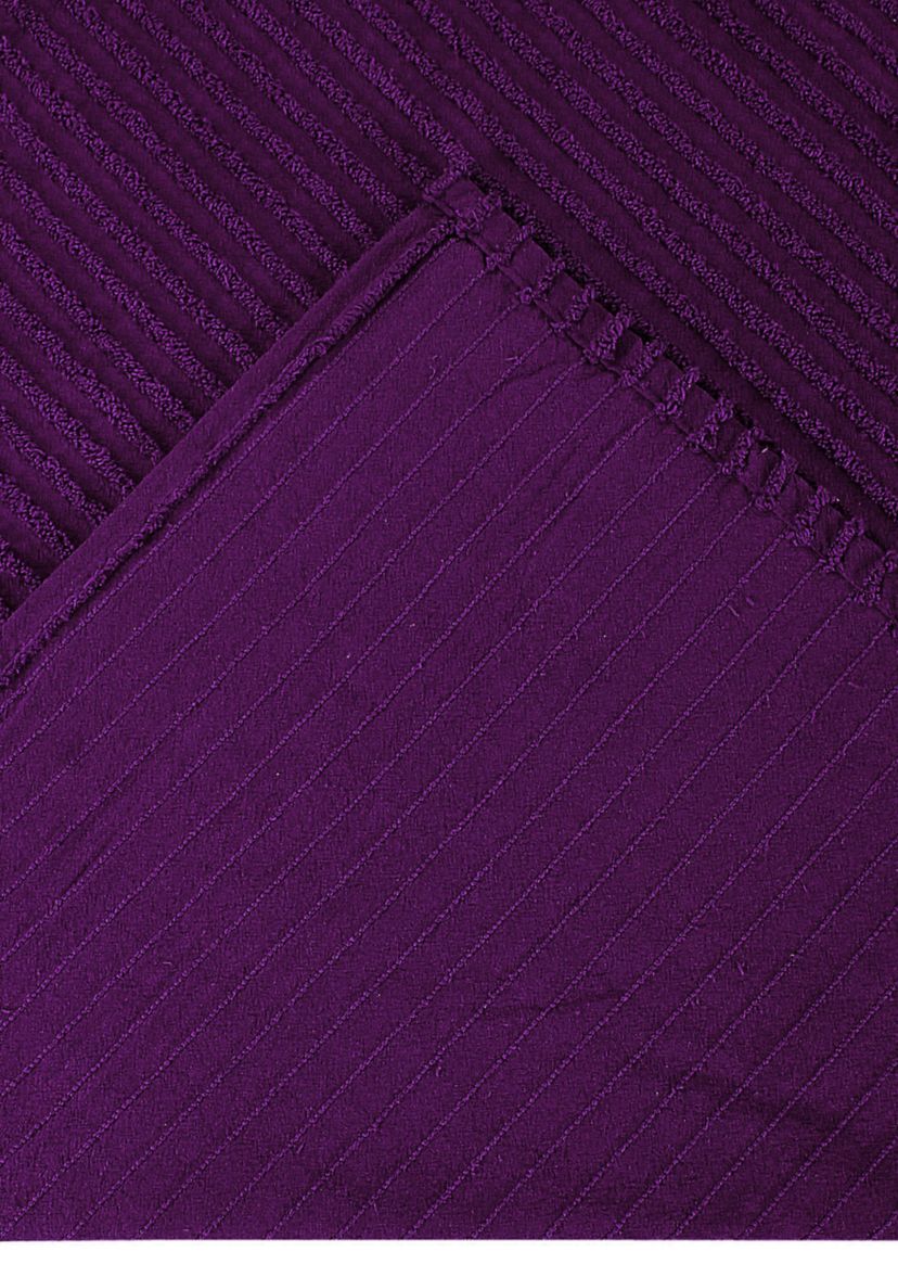 Jullian Collection Bold Stripes Design 100% Cotton Tufted Unique Luxurious Bedspread